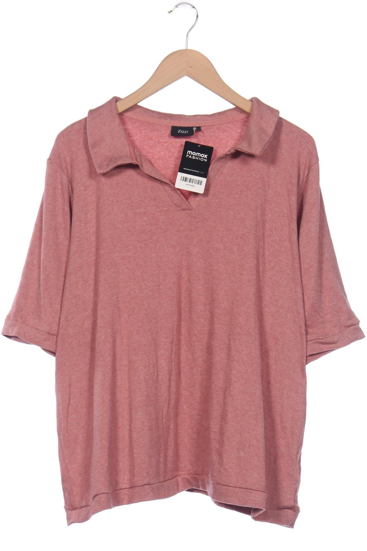 

Zizzi Damen Poloshirt, pink, Gr. 38