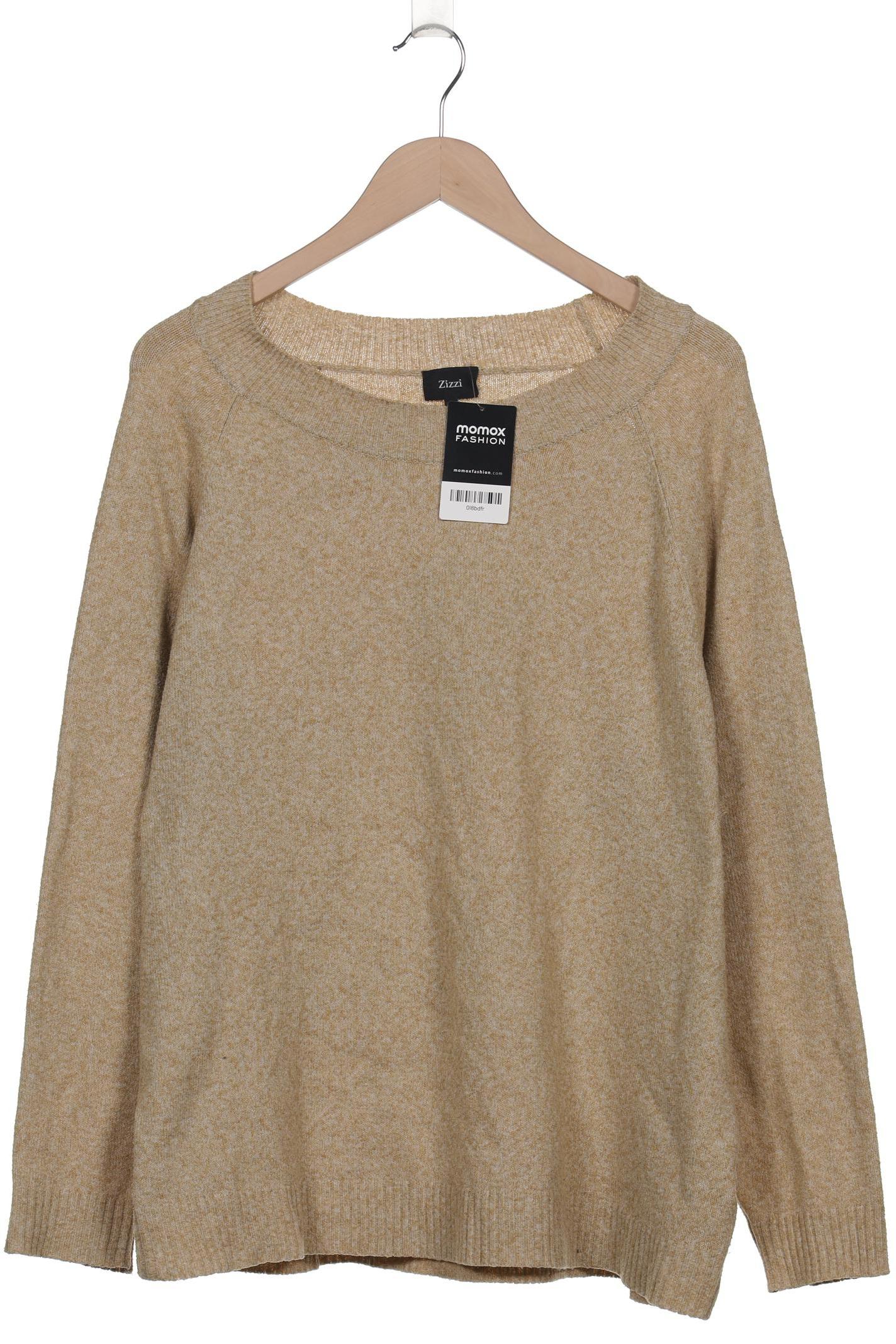 

Zizzi Damen Pullover, beige, Gr. 42