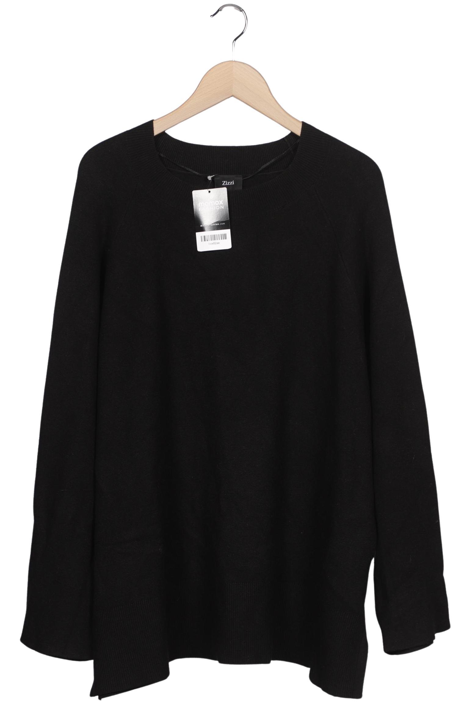 

Zizzi Damen Pullover, schwarz, Gr. 44