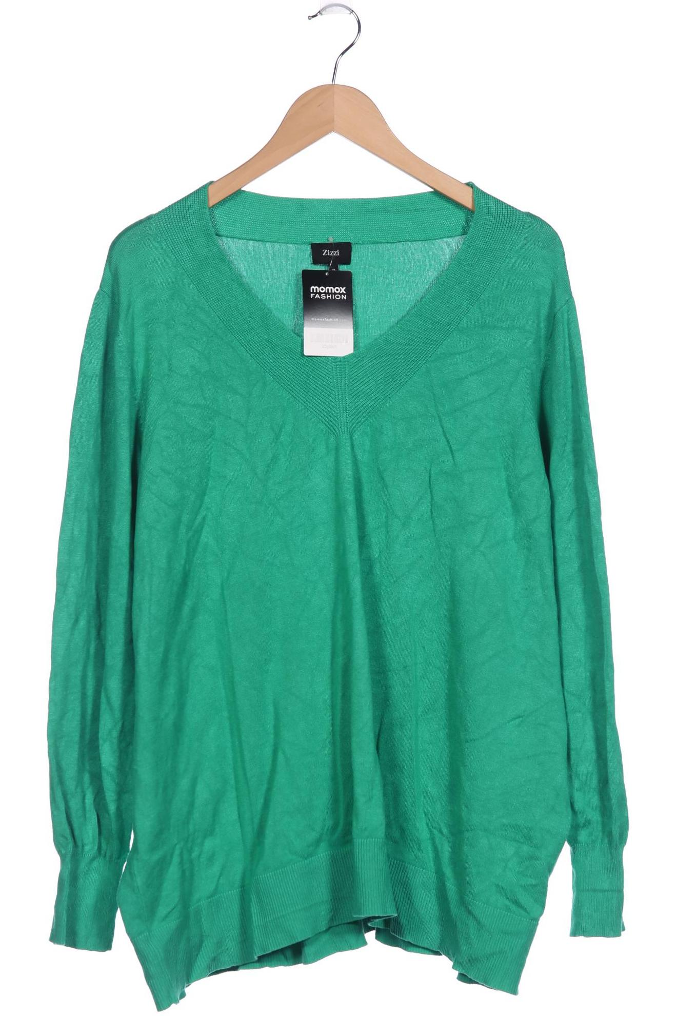 

Zizzi Damen Pullover, neon, Gr. 44