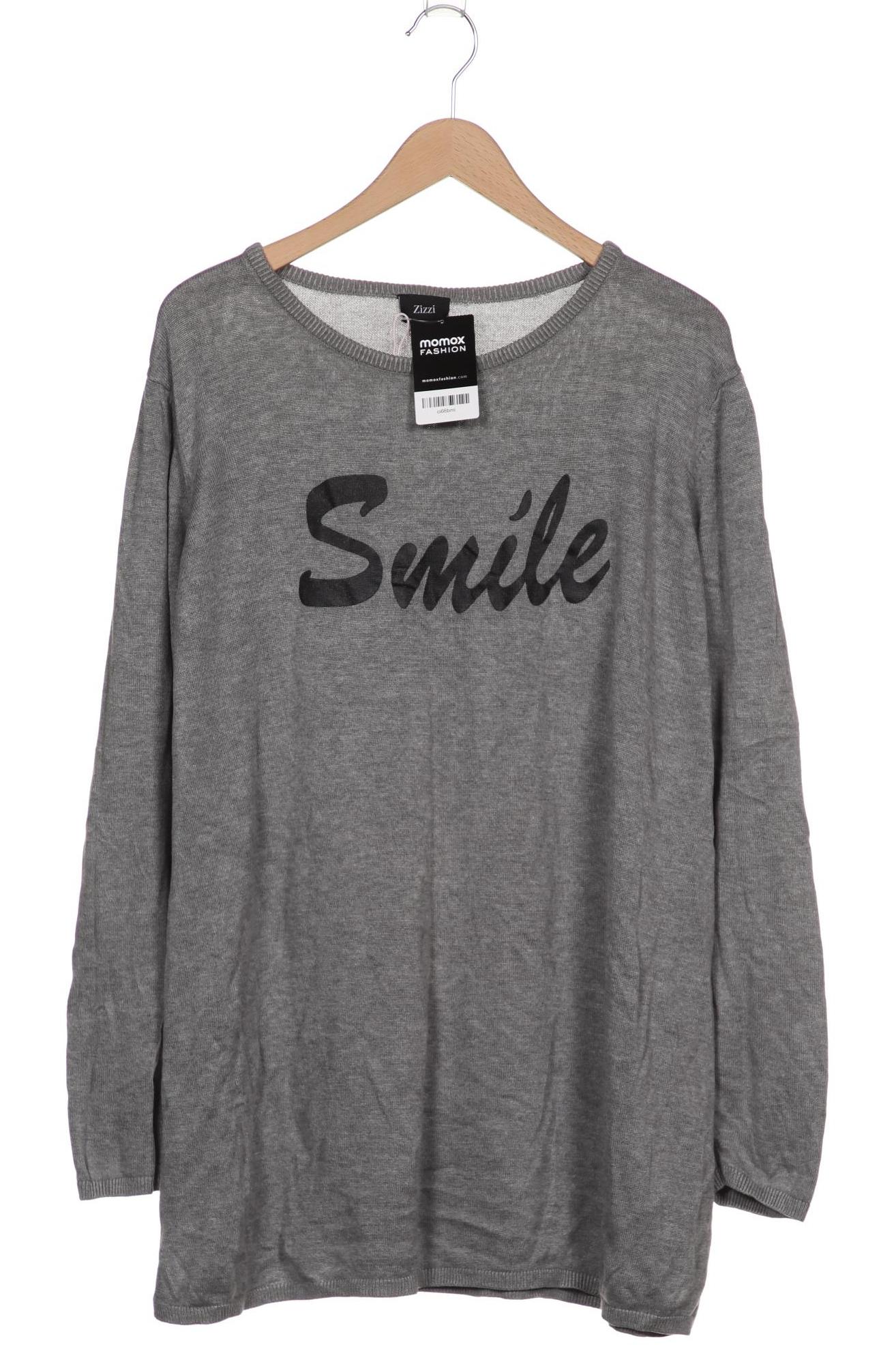 

Zizzi Damen Pullover, grau, Gr. 44