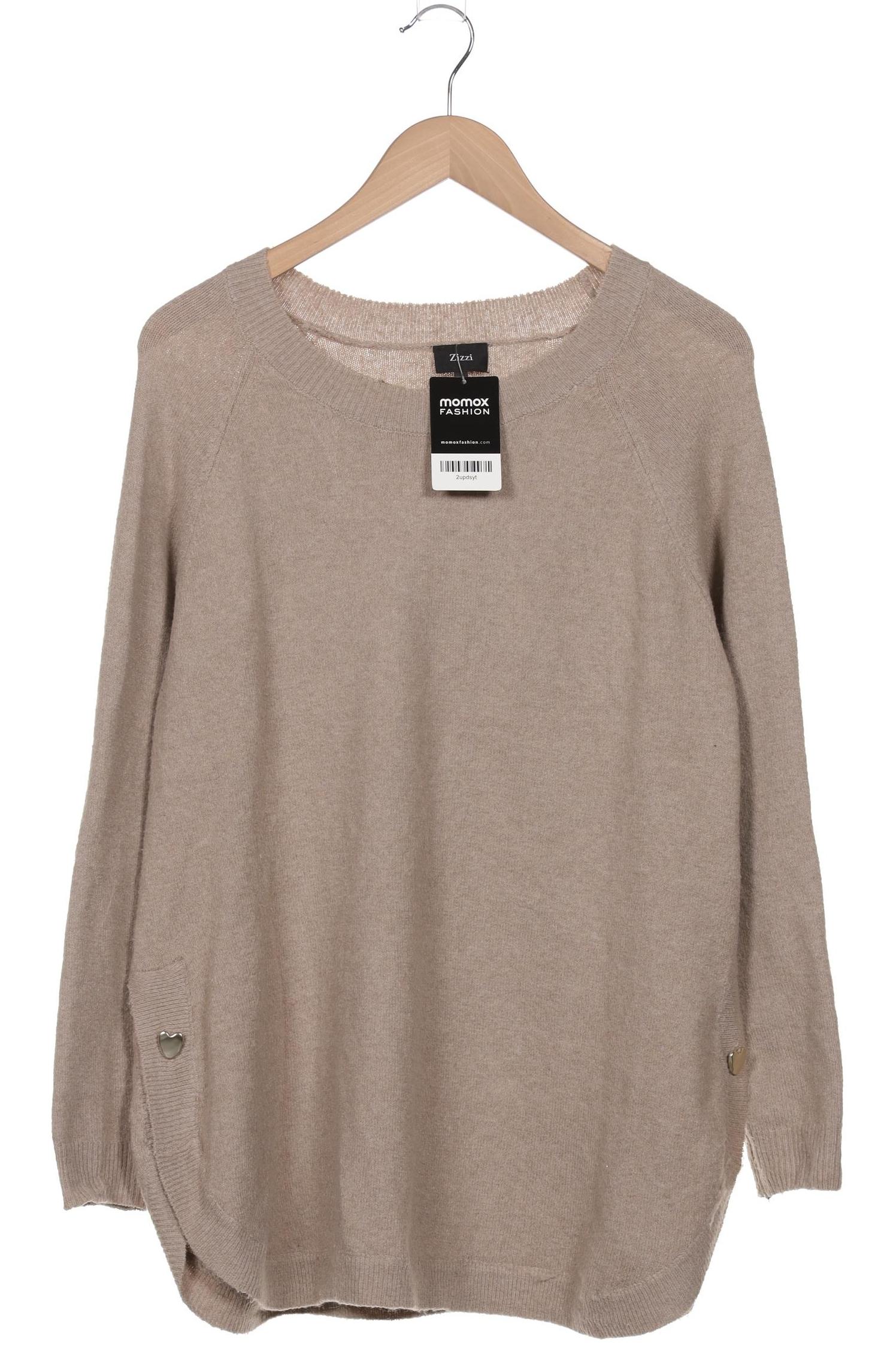 

Zizzi Damen Pullover, beige, Gr. 36