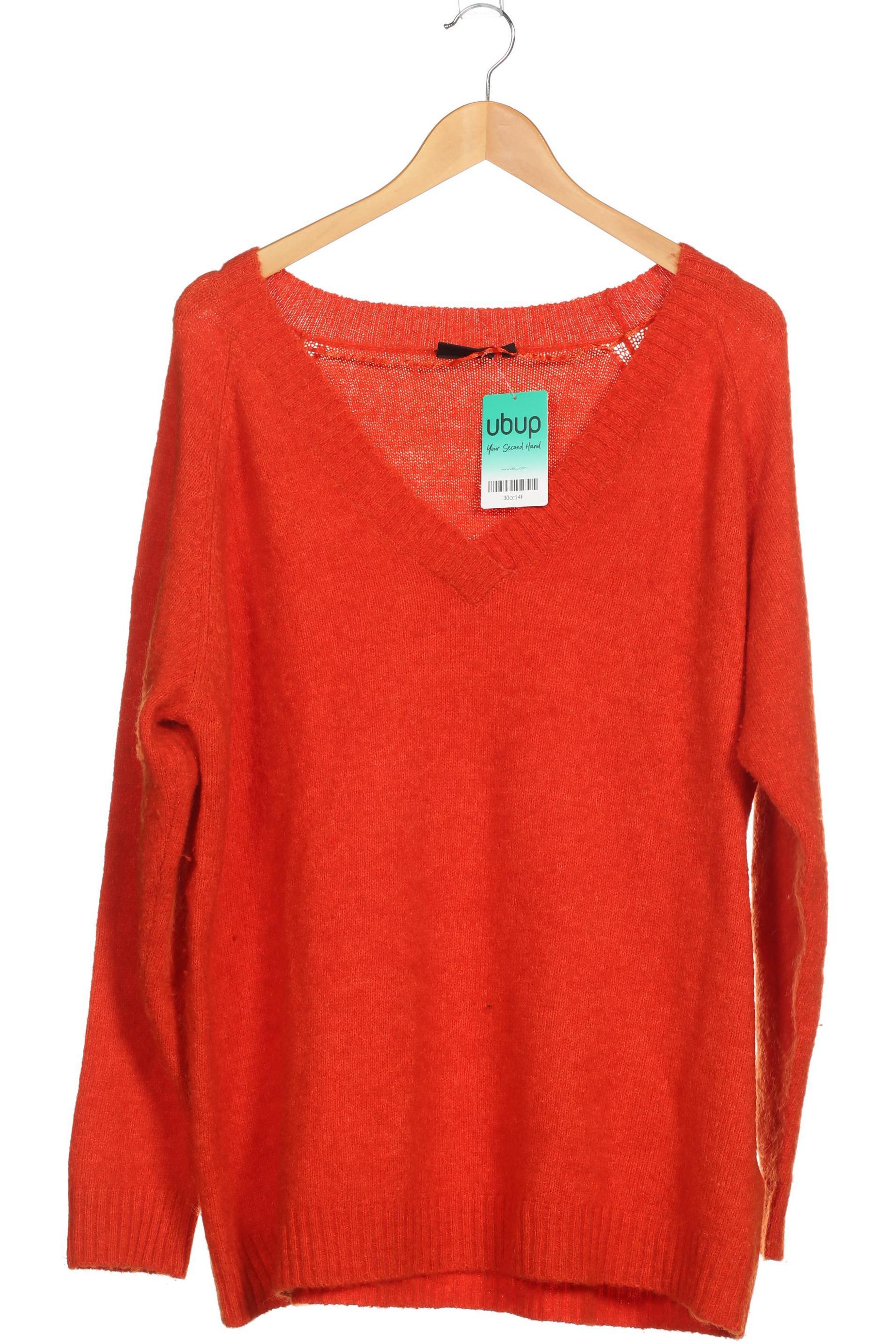 

Zizzi Damen Pullover, orange, Gr.