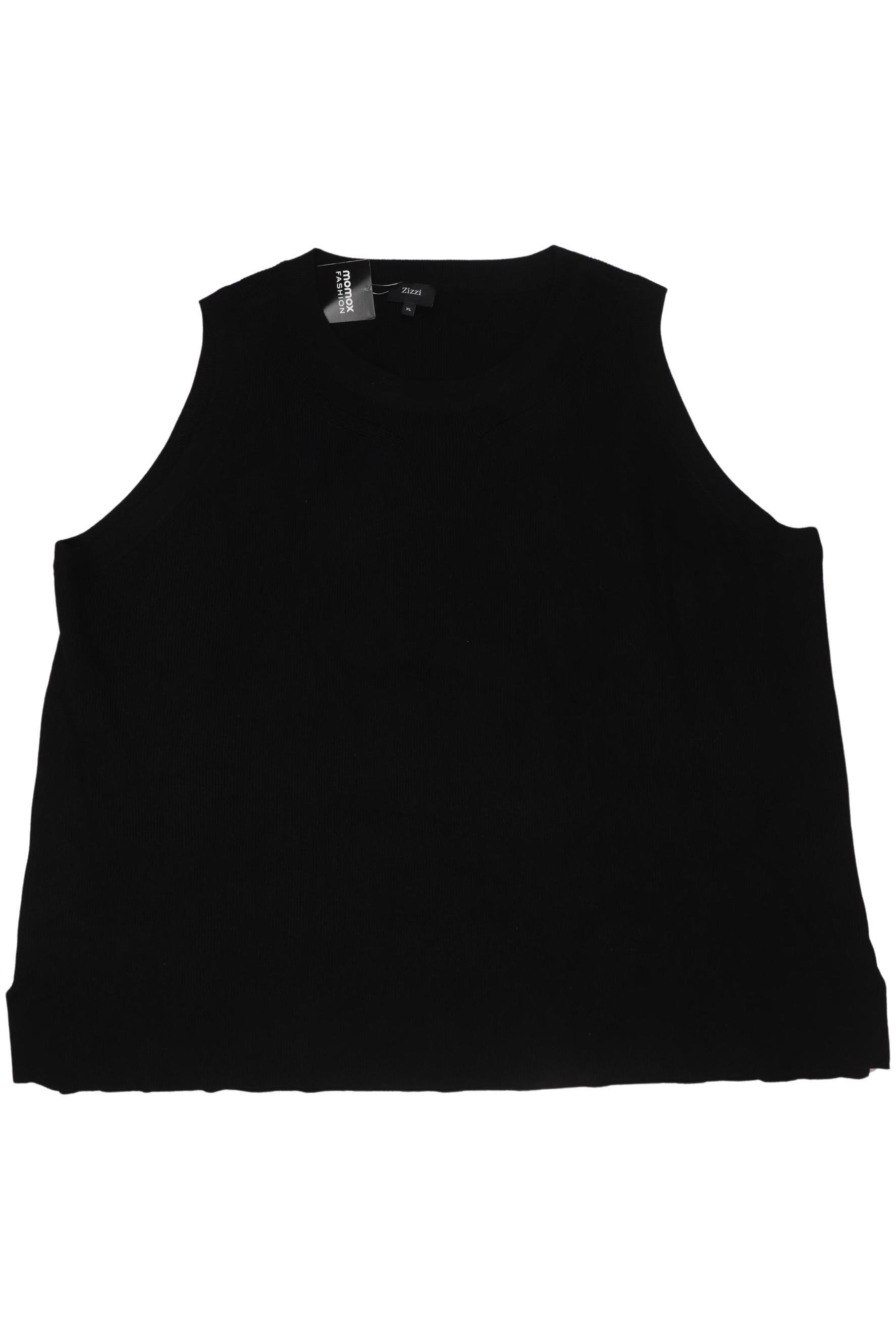 

Zizzi Damen Pullover, schwarz, Gr. 44