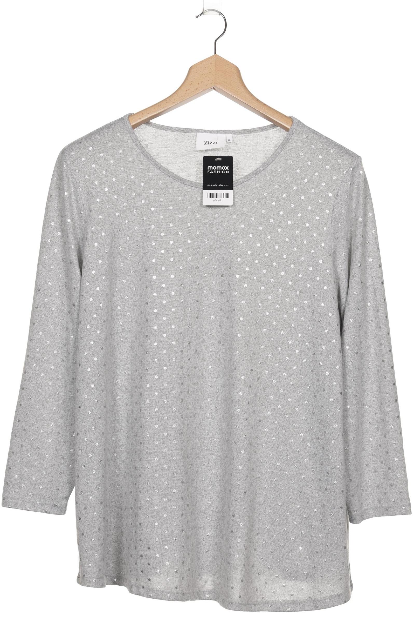 

Zizzi Damen Pullover, grau, Gr. 44