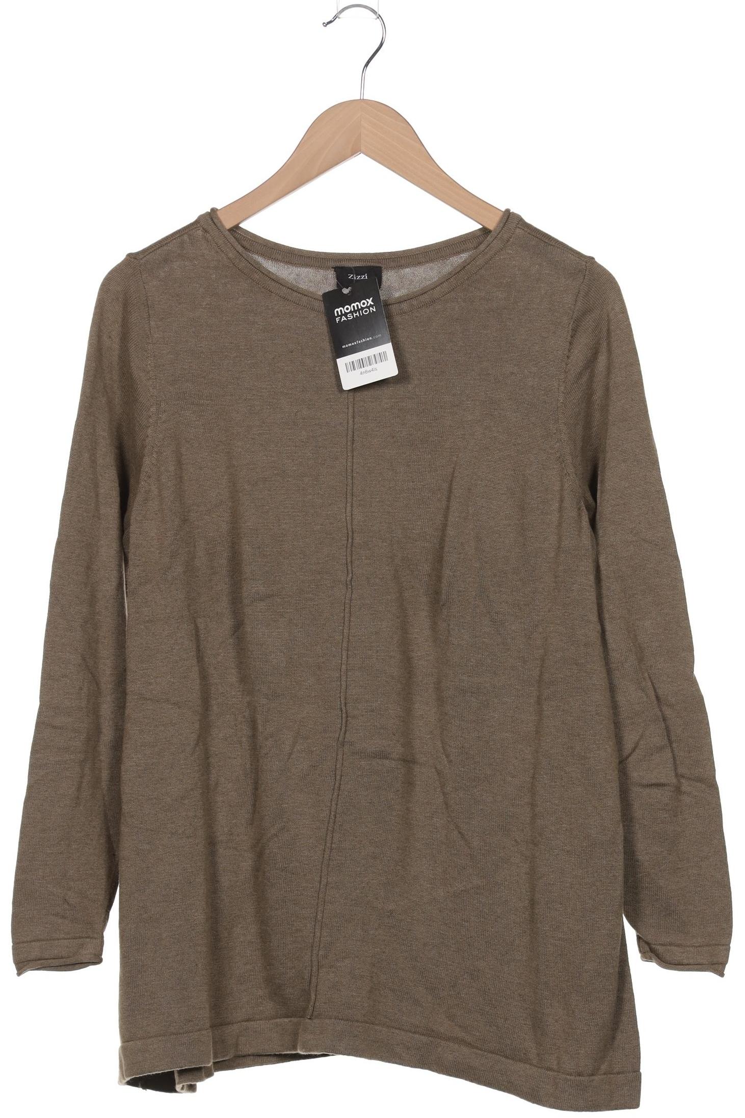

Zizzi Damen Pullover, grün, Gr. 36