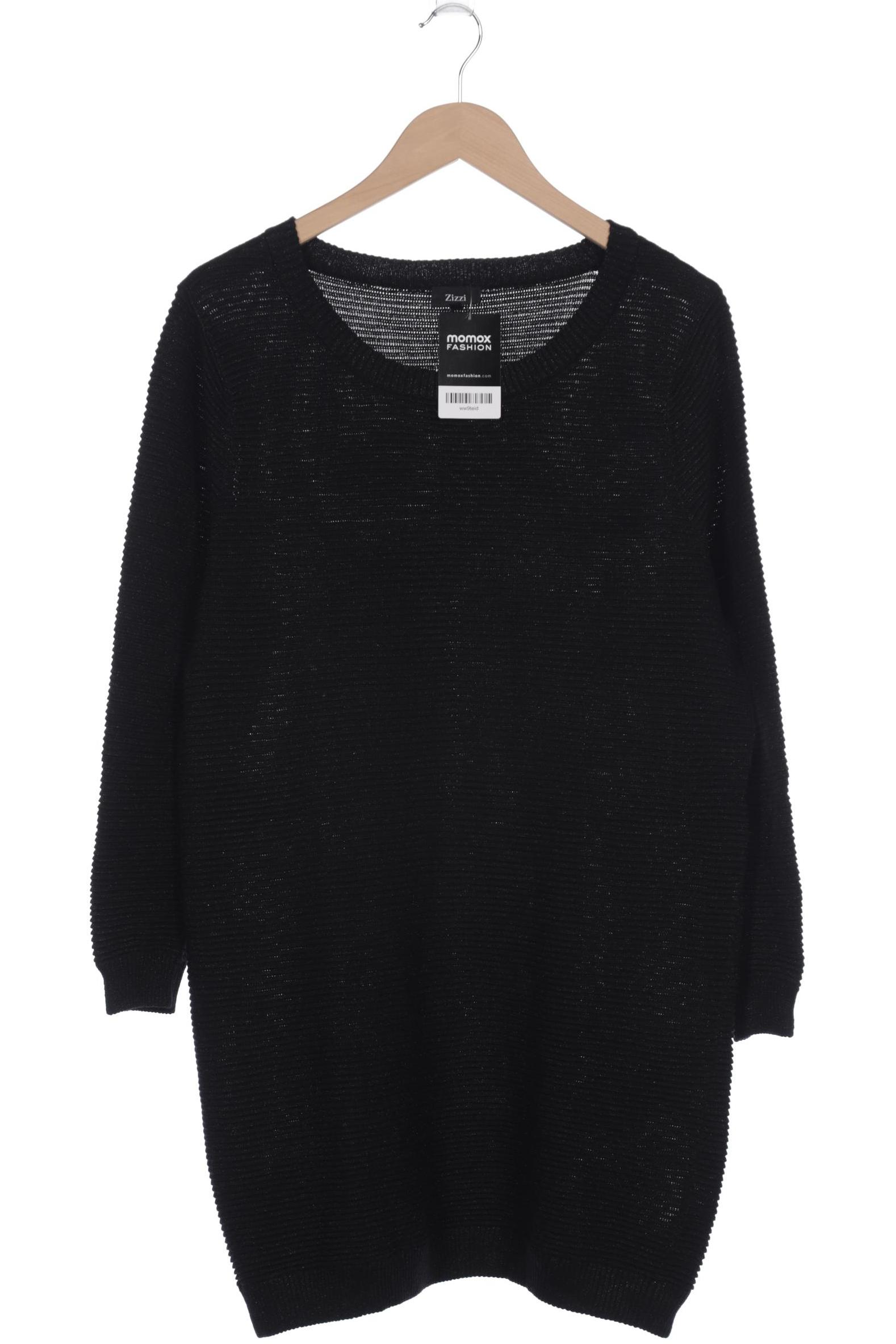 

Zizzi Damen Pullover, schwarz, Gr. 36