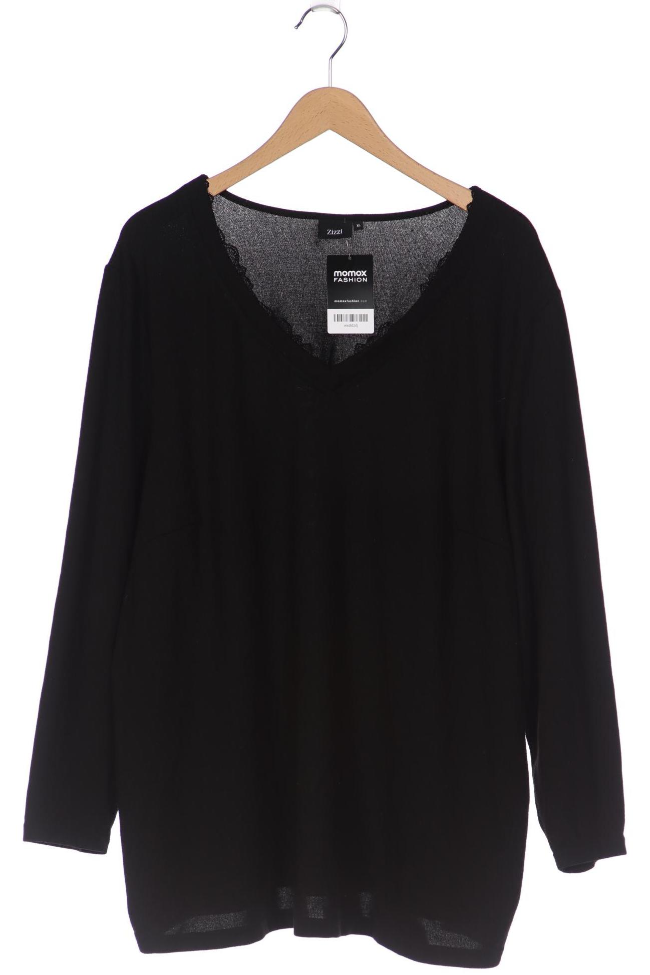 

Zizzi Damen Pullover, schwarz