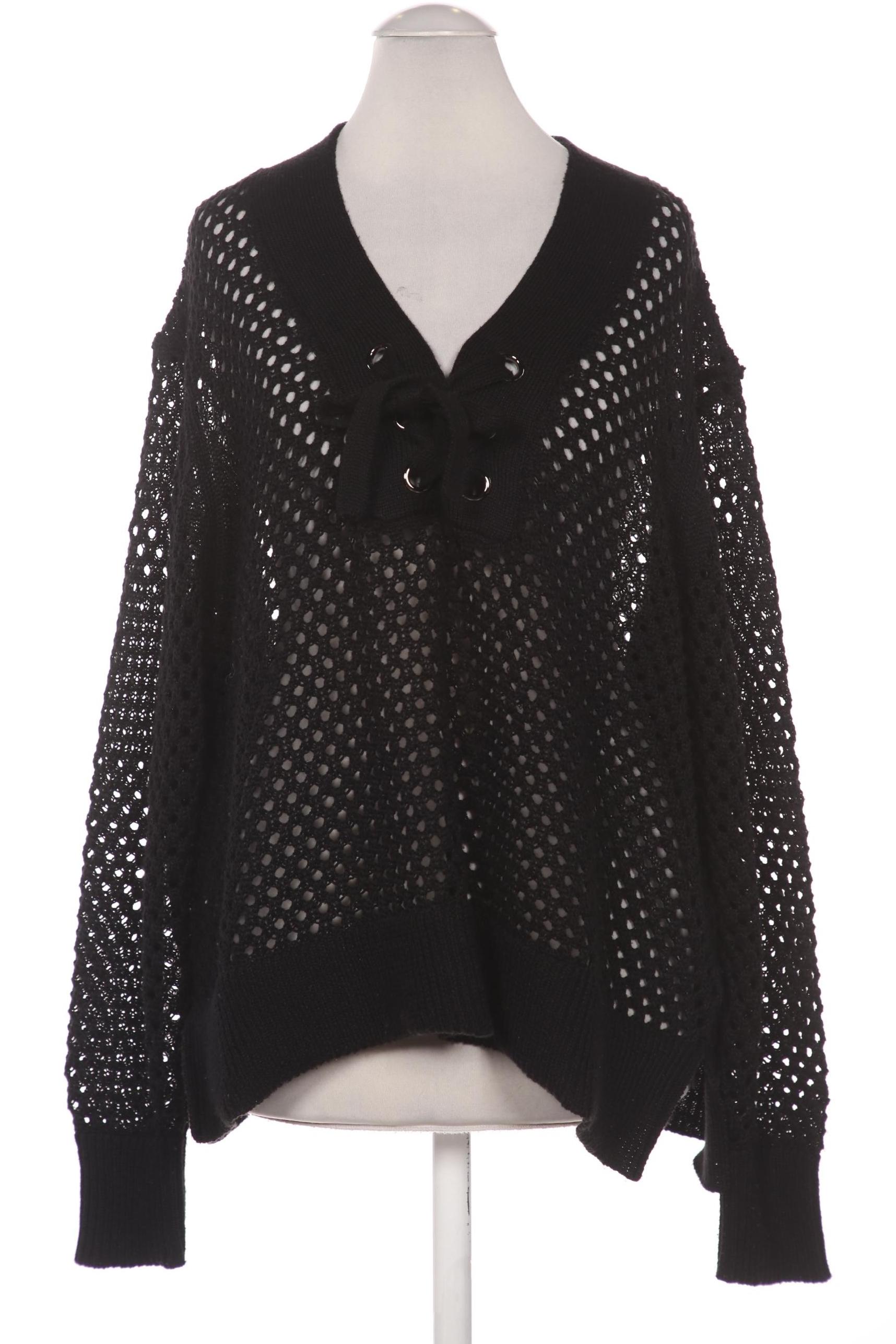 

Zizzi Damen Pullover, schwarz, Gr. 36
