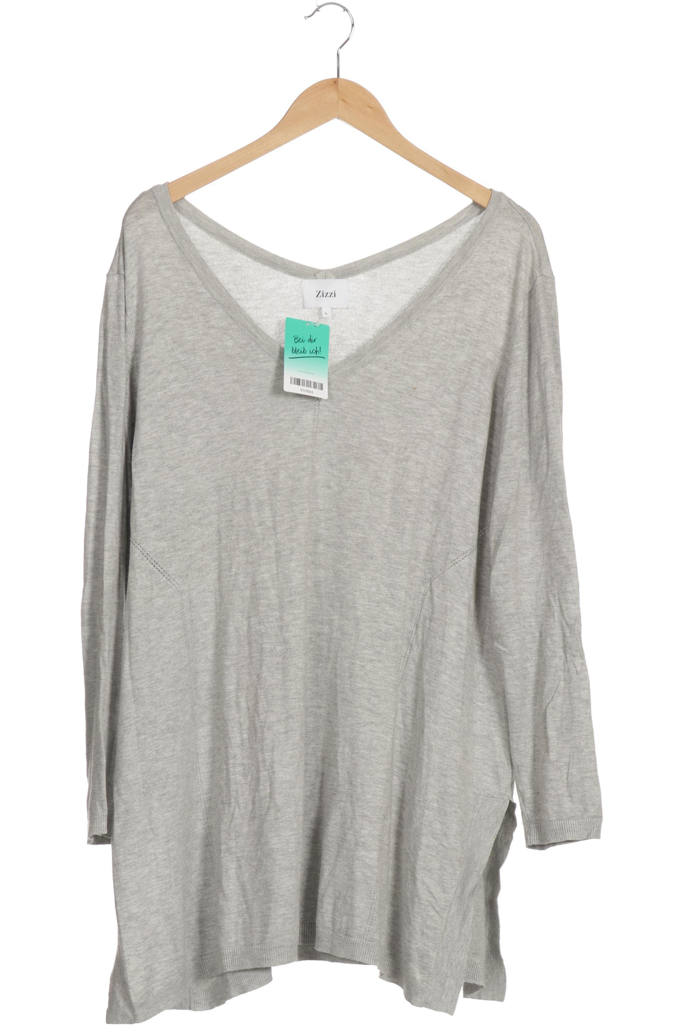 

Zizzi Damen Pullover, grau, Gr.