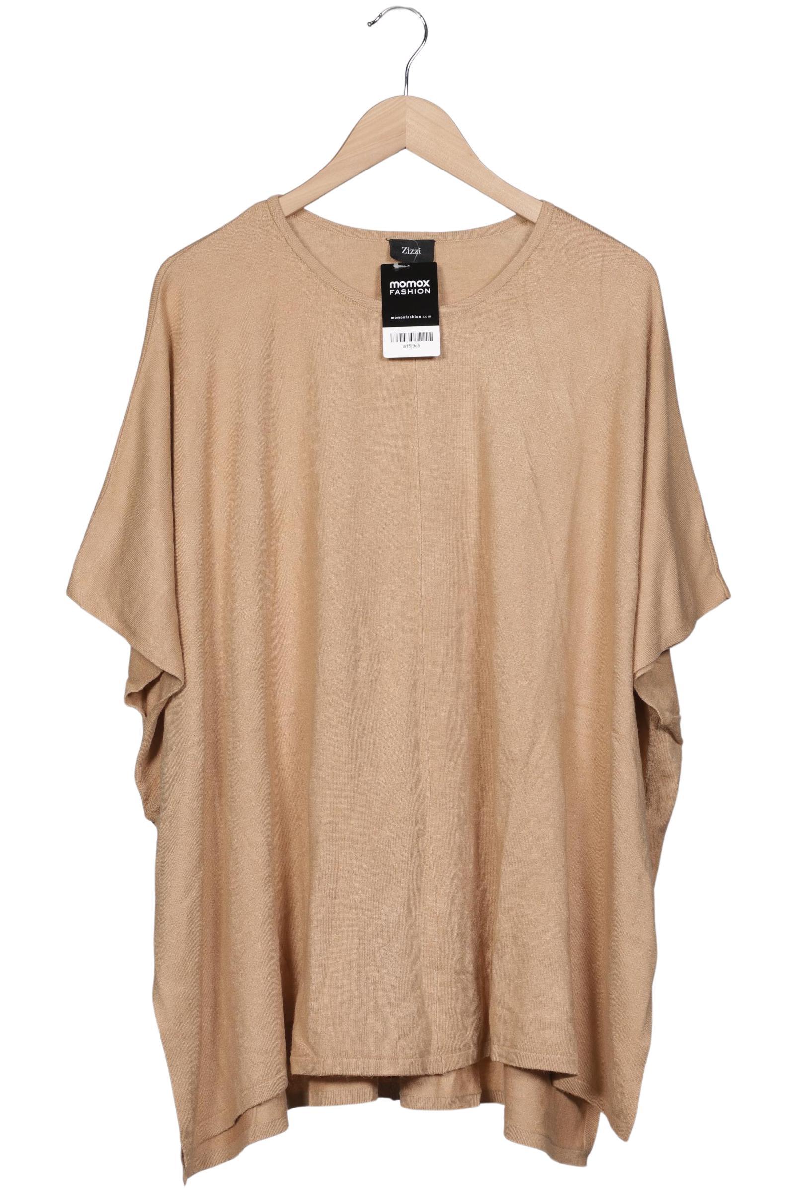 

Zizzi Damen Pullover, beige, Gr. 36