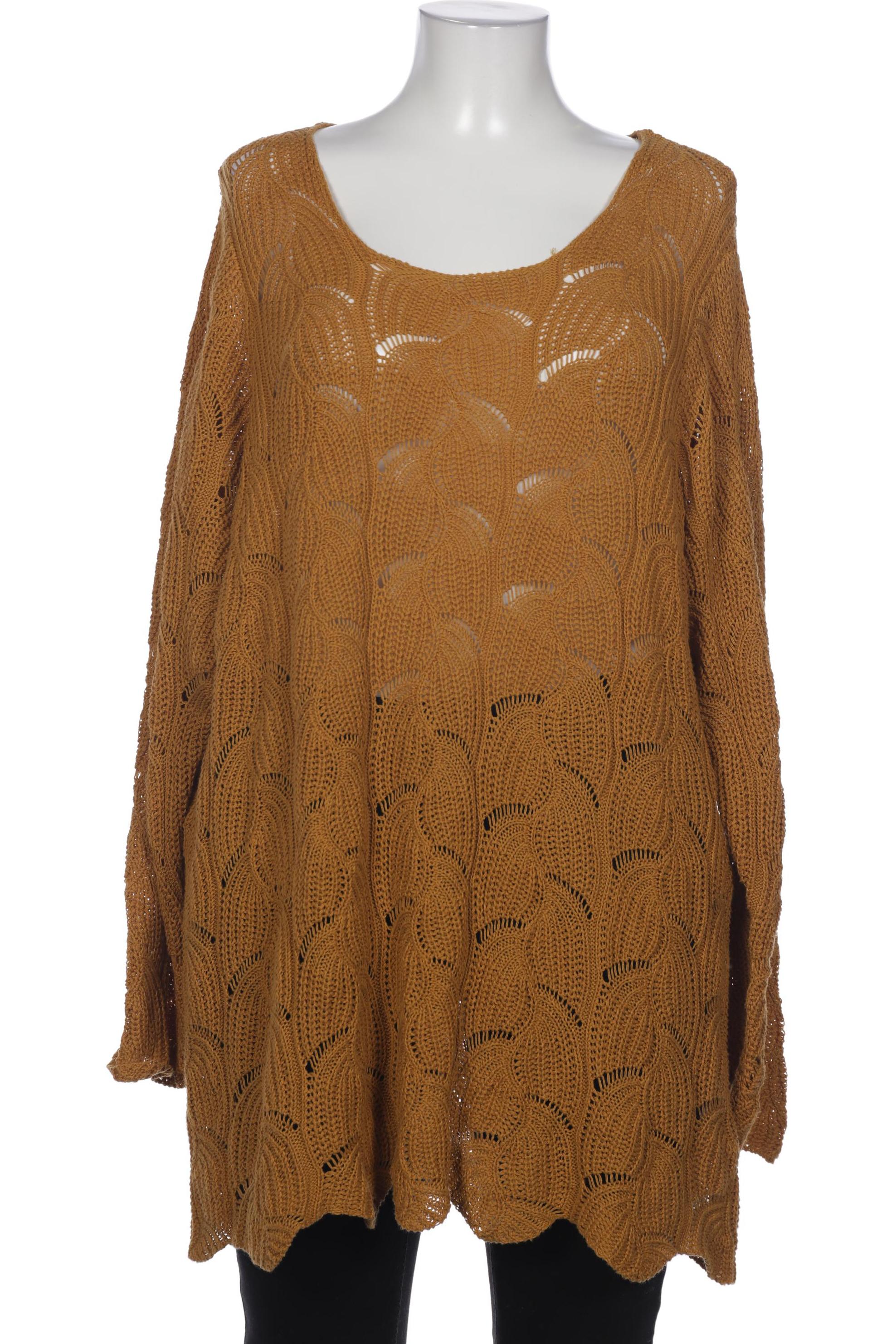 

Zizzi Damen Pullover, orange, Gr. 44