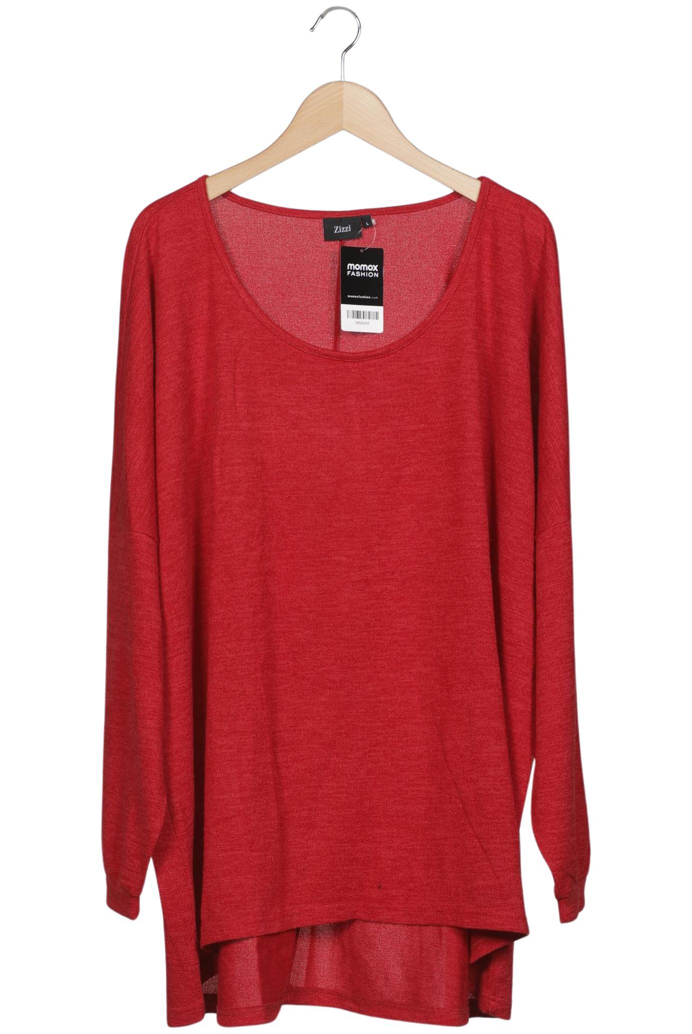 

Zizzi Damen Pullover, rot, Gr. 42
