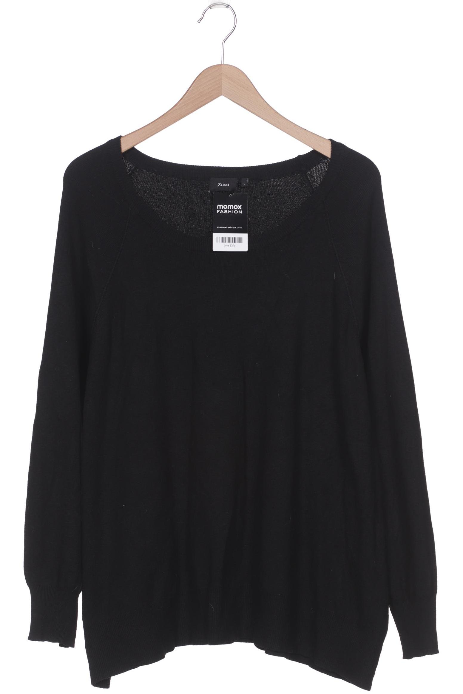 

Zizzi Damen Pullover, schwarz