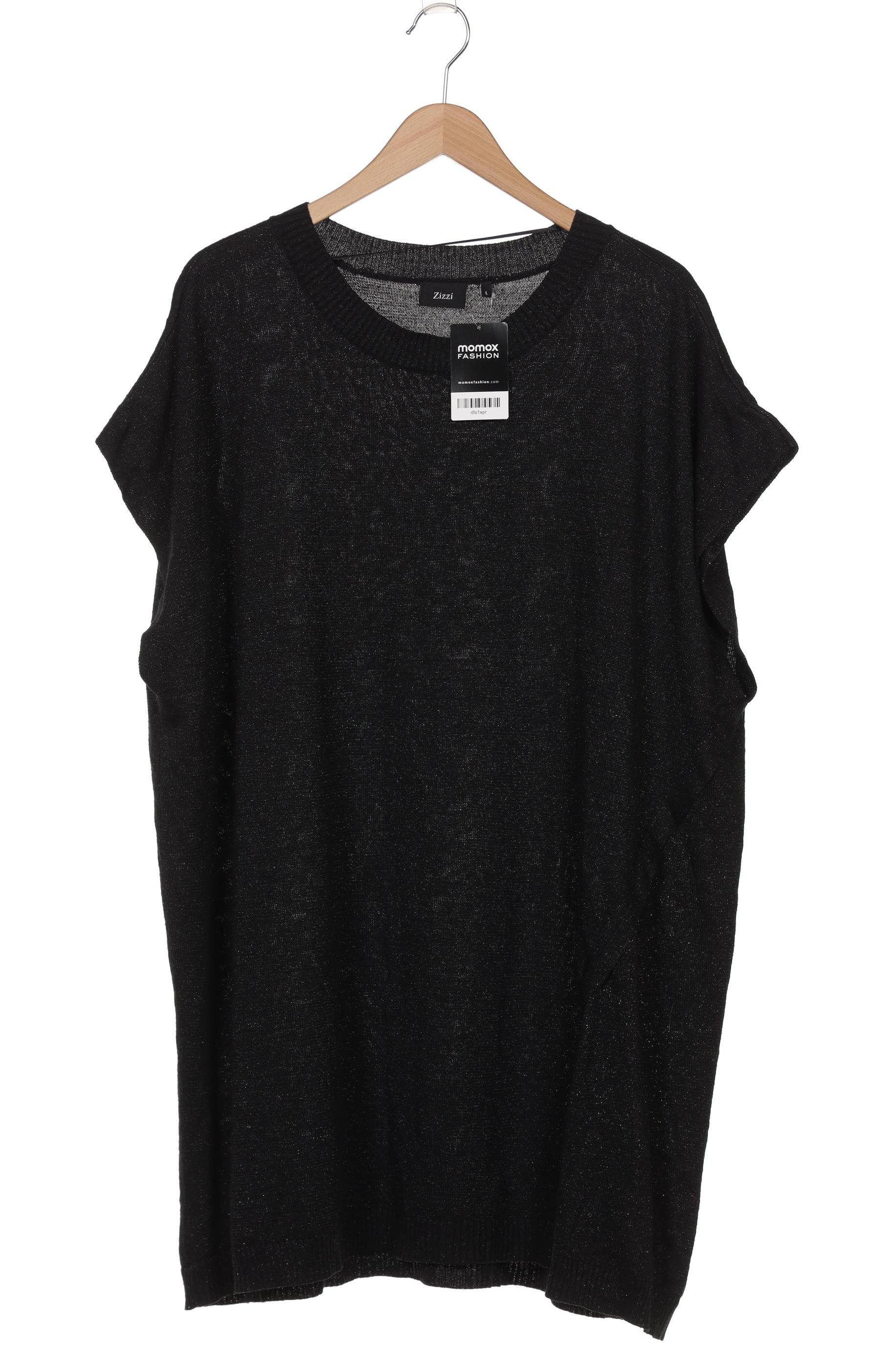 

Zizzi Damen Pullover, schwarz, Gr. 42