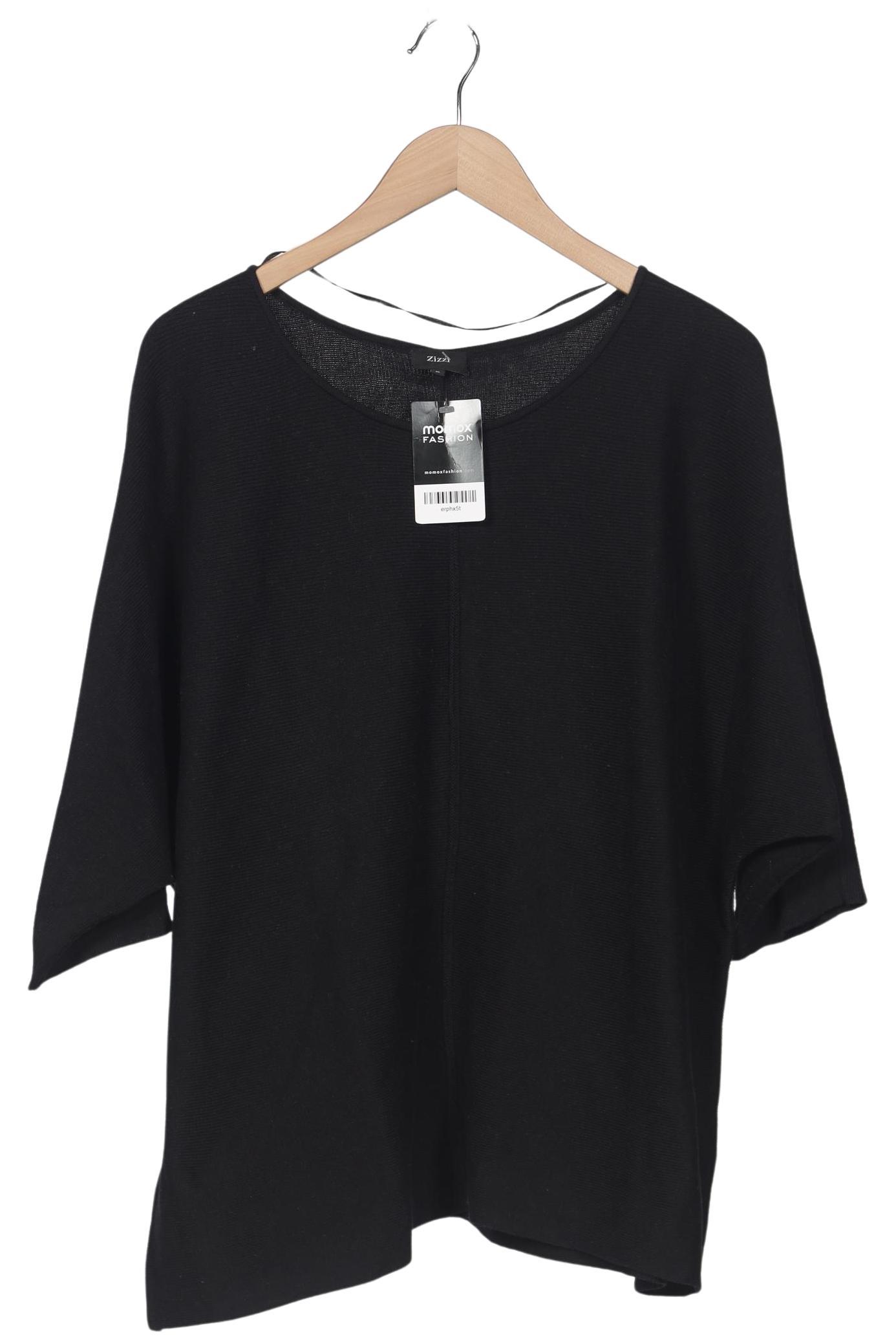 

Zizzi Damen Pullover, schwarz, Gr. 38