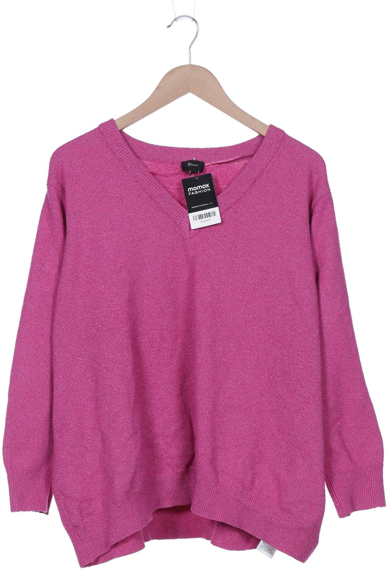 

Zizzi Damen Pullover, pink, Gr. 46