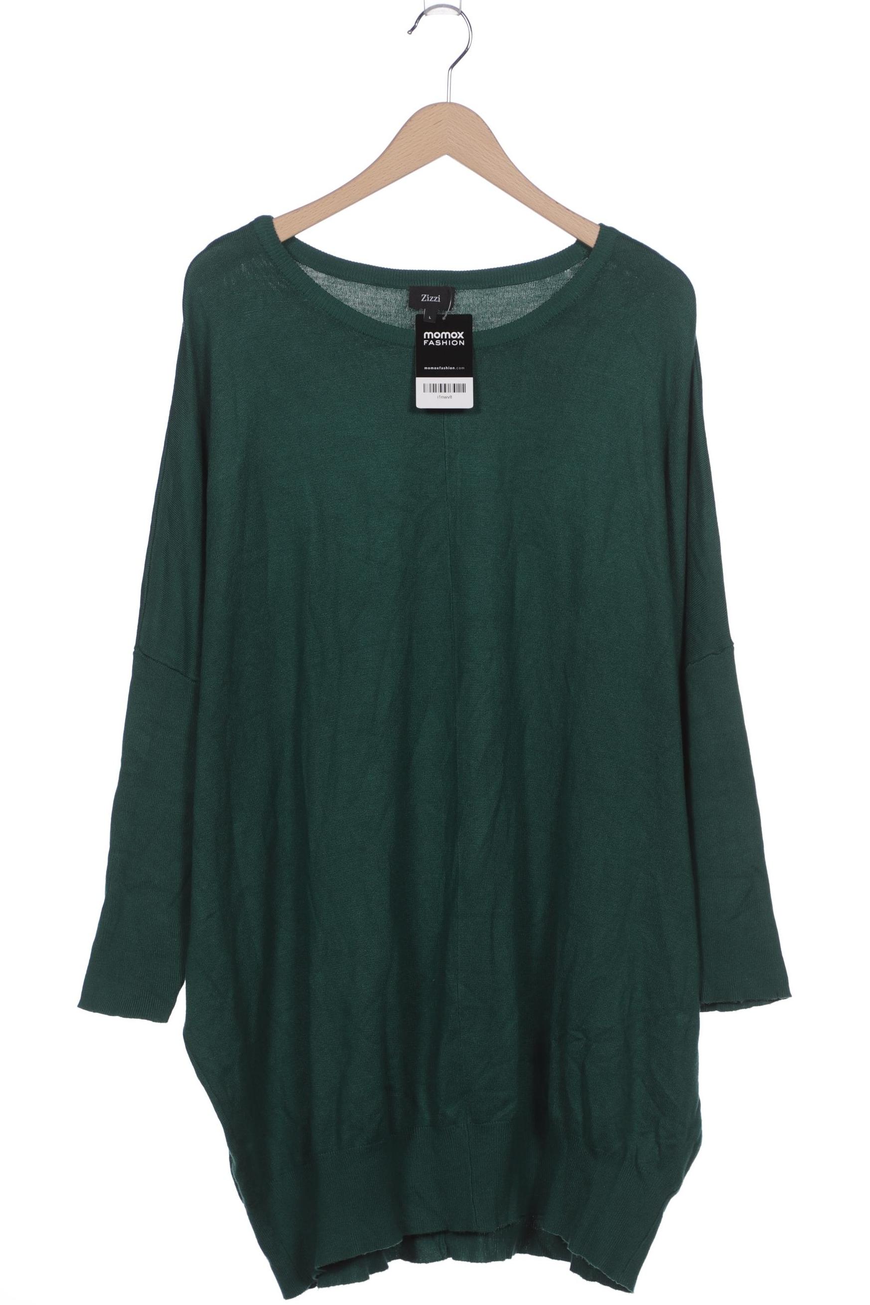 

Zizzi Damen Pullover, grün, Gr. 42
