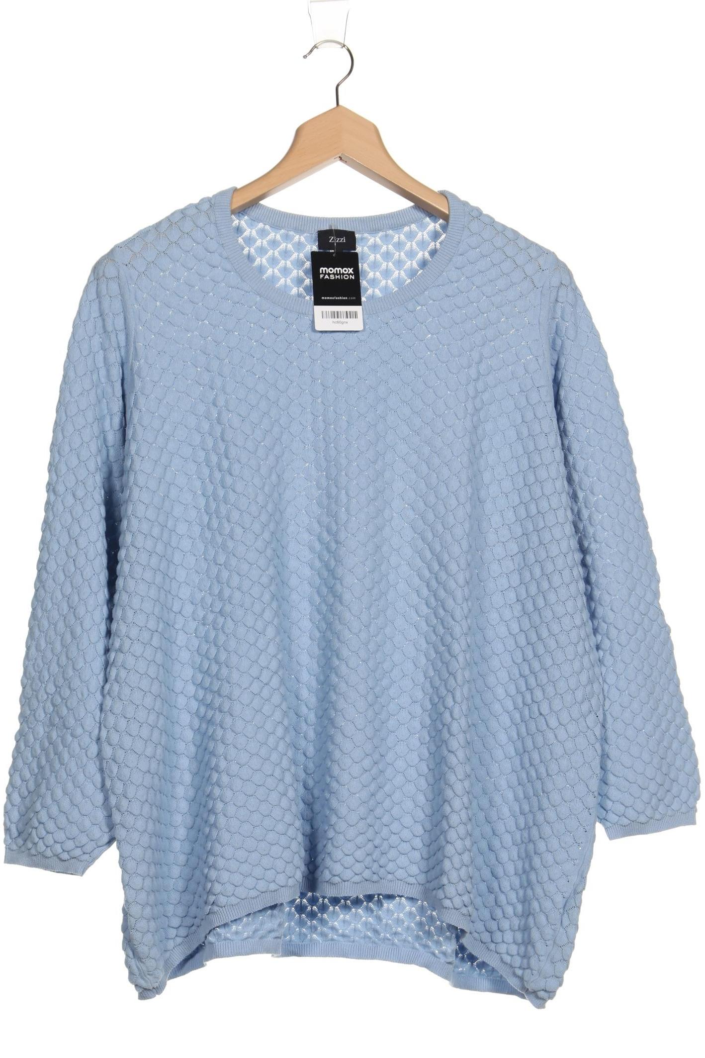 

Zizzi Damen Pullover, blau, Gr. 48