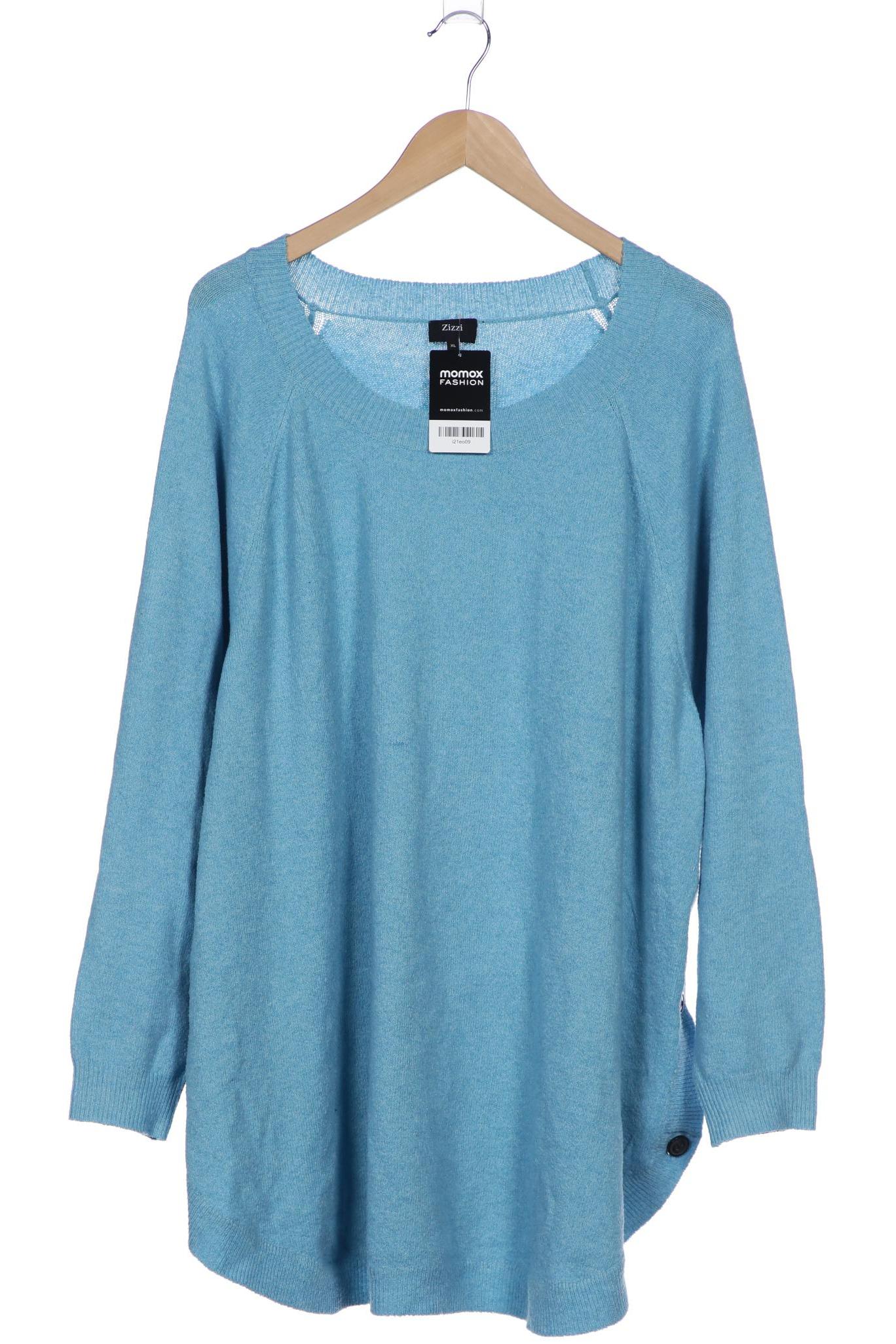 

Zizzi Damen Pullover, blau, Gr. 44