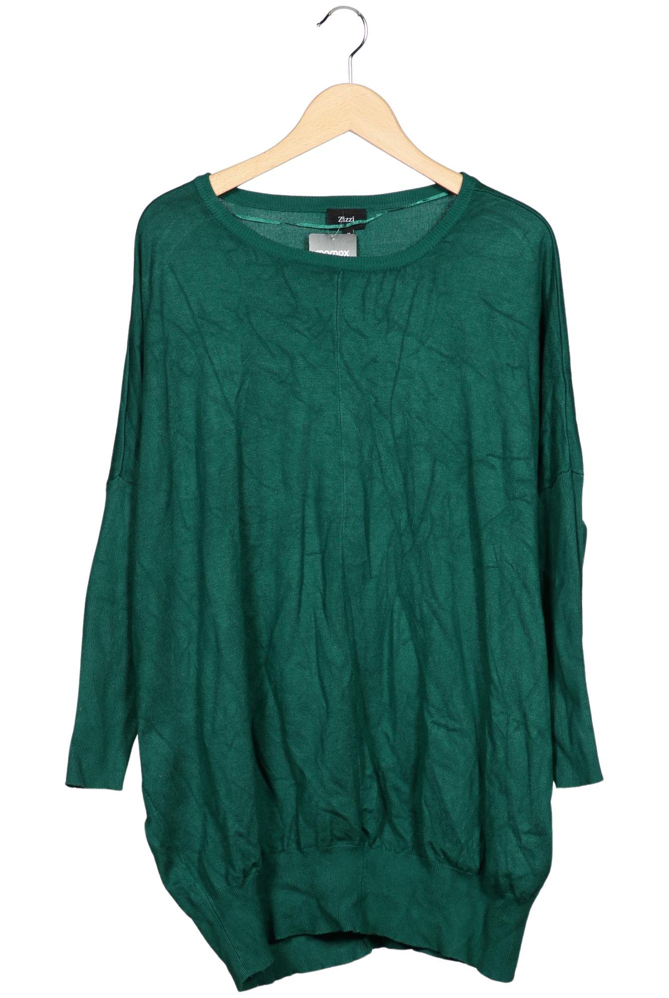 

Zizzi Damen Pullover, grün, Gr. 38