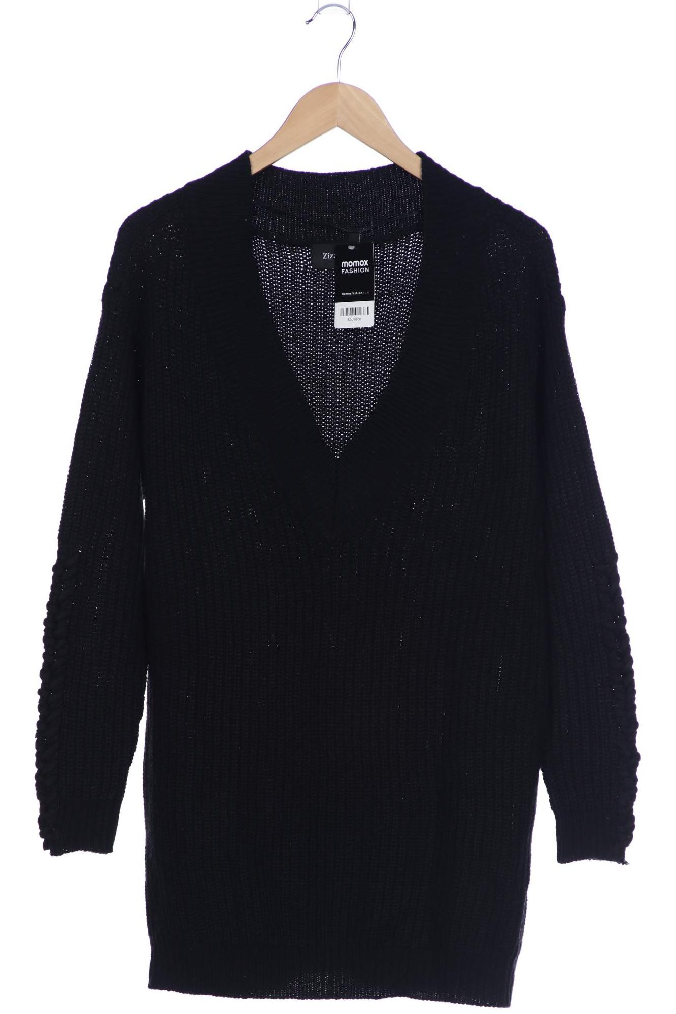

Zizzi Damen Pullover, schwarz, Gr. 36