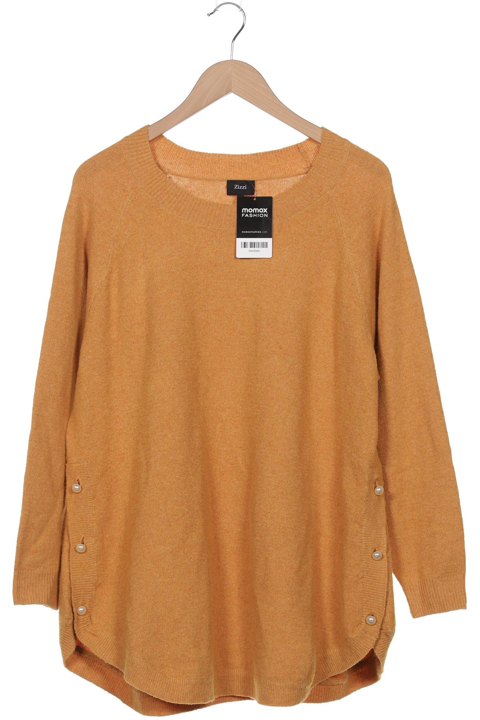 

Zizzi Damen Pullover, orange, Gr. 36