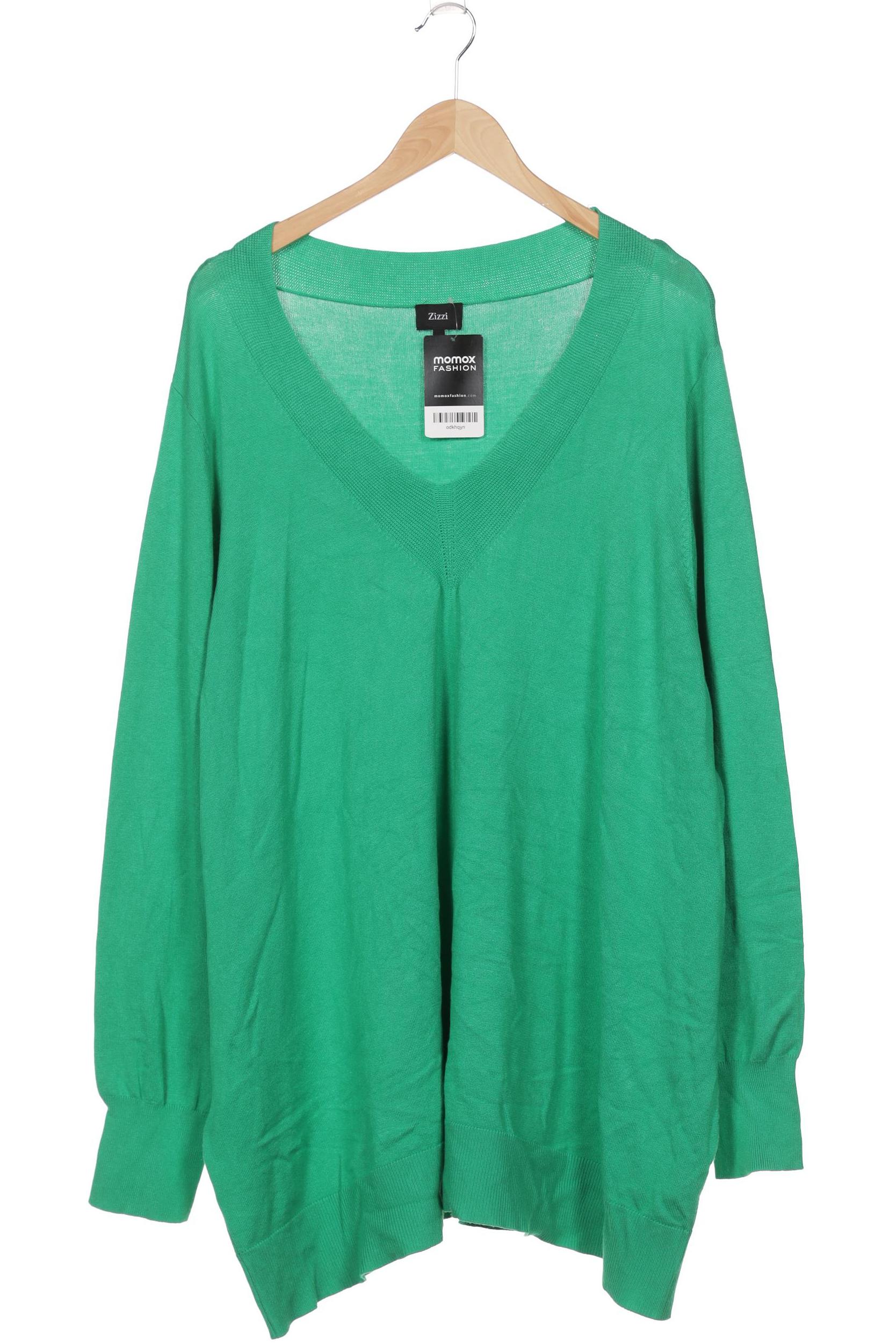 

Zizzi Damen Pullover, grün, Gr. 48