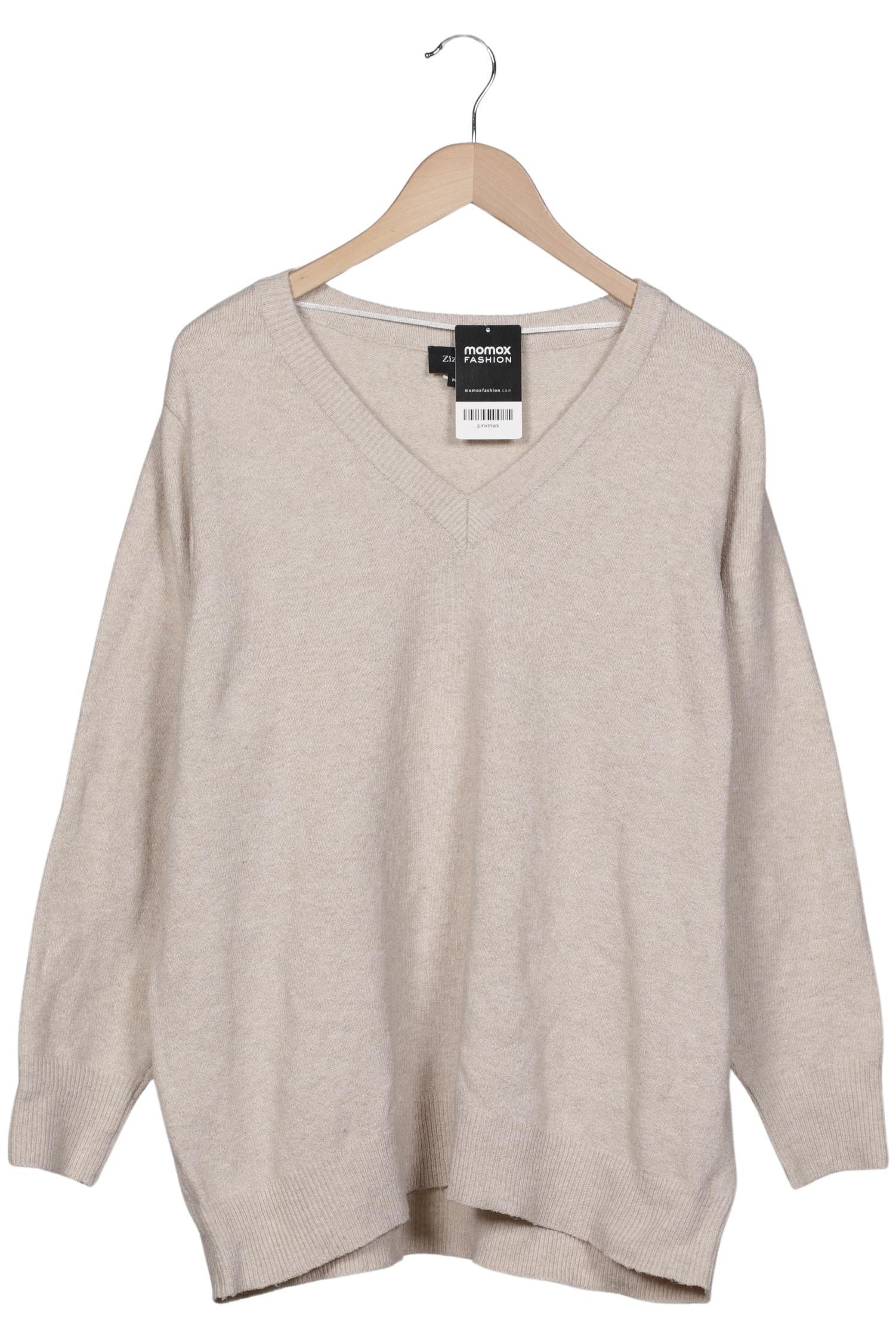 

Zizzi Damen Pullover, beige, Gr. 38