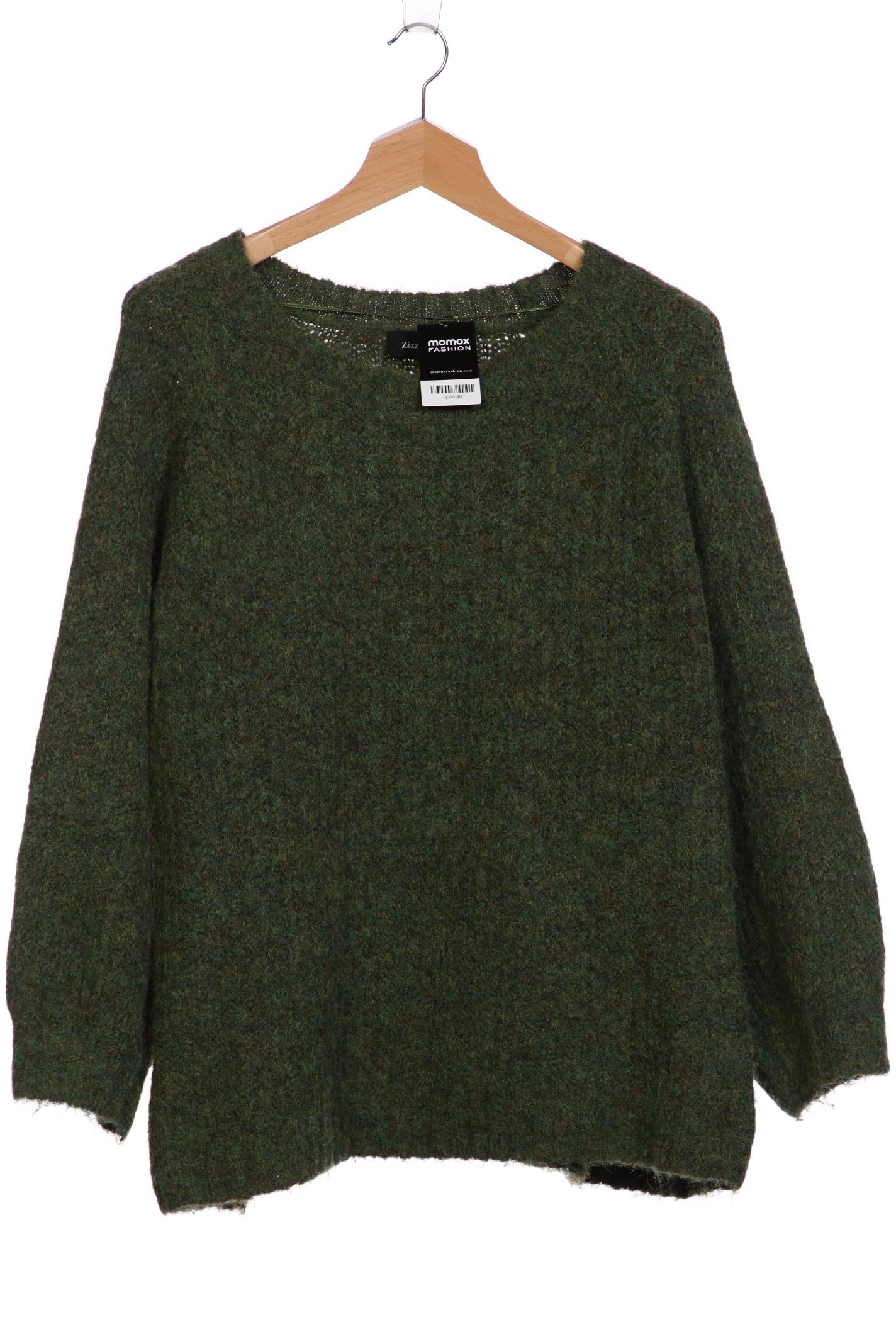 

Zizzi Damen Pullover, grün, Gr. 44