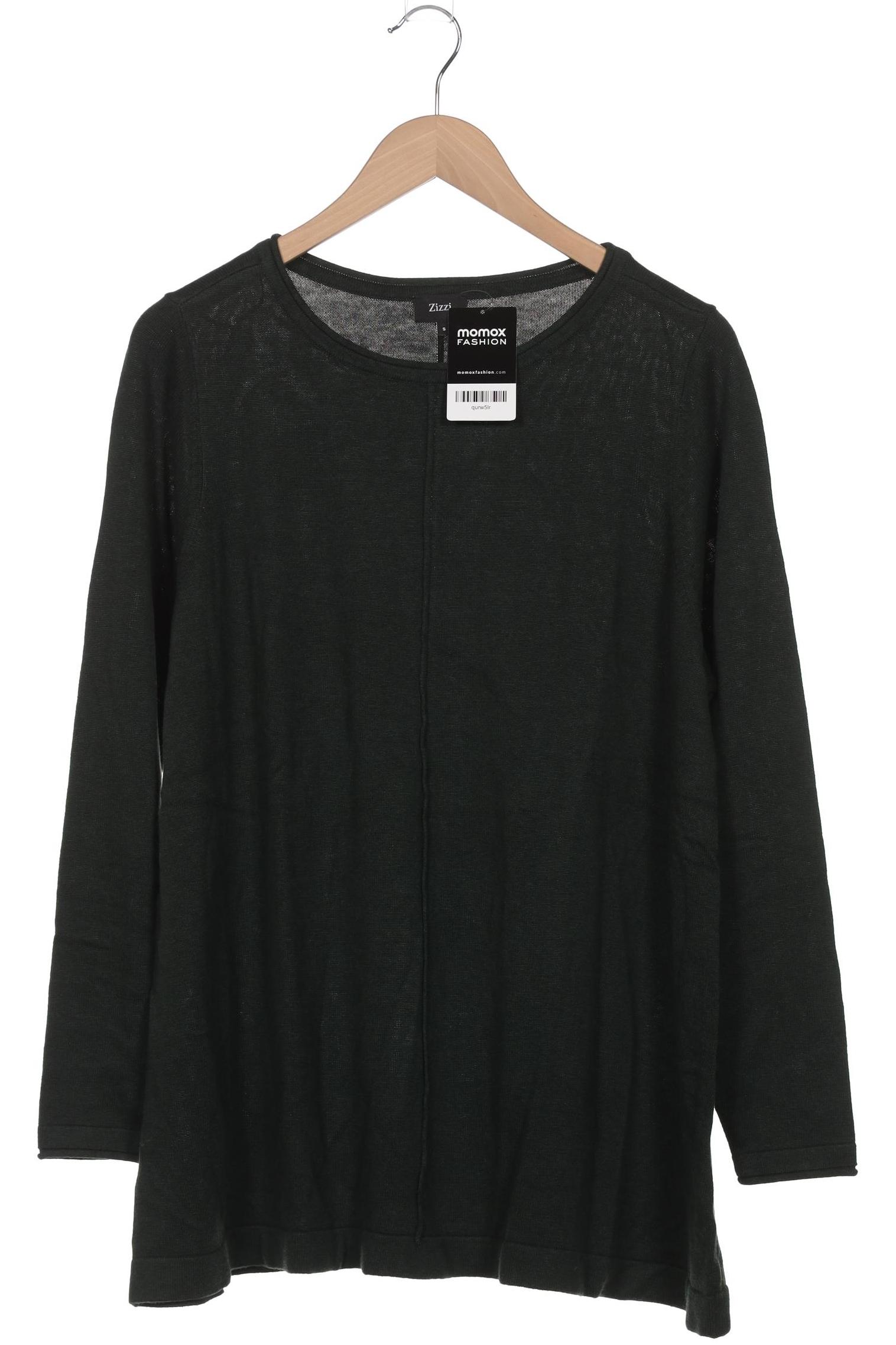 

Zizzi Damen Pullover, grün, Gr. 36