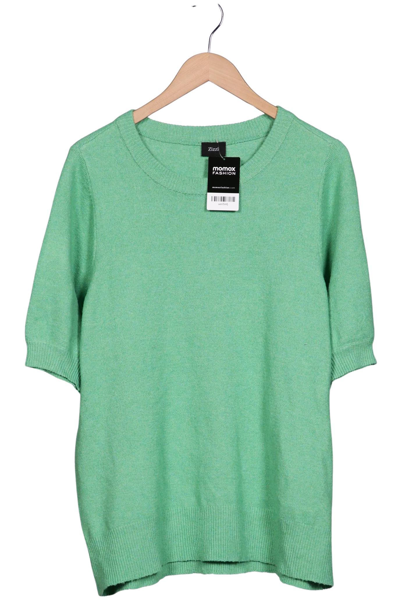 

Zizzi Damen Pullover, hellgrün, Gr. 36