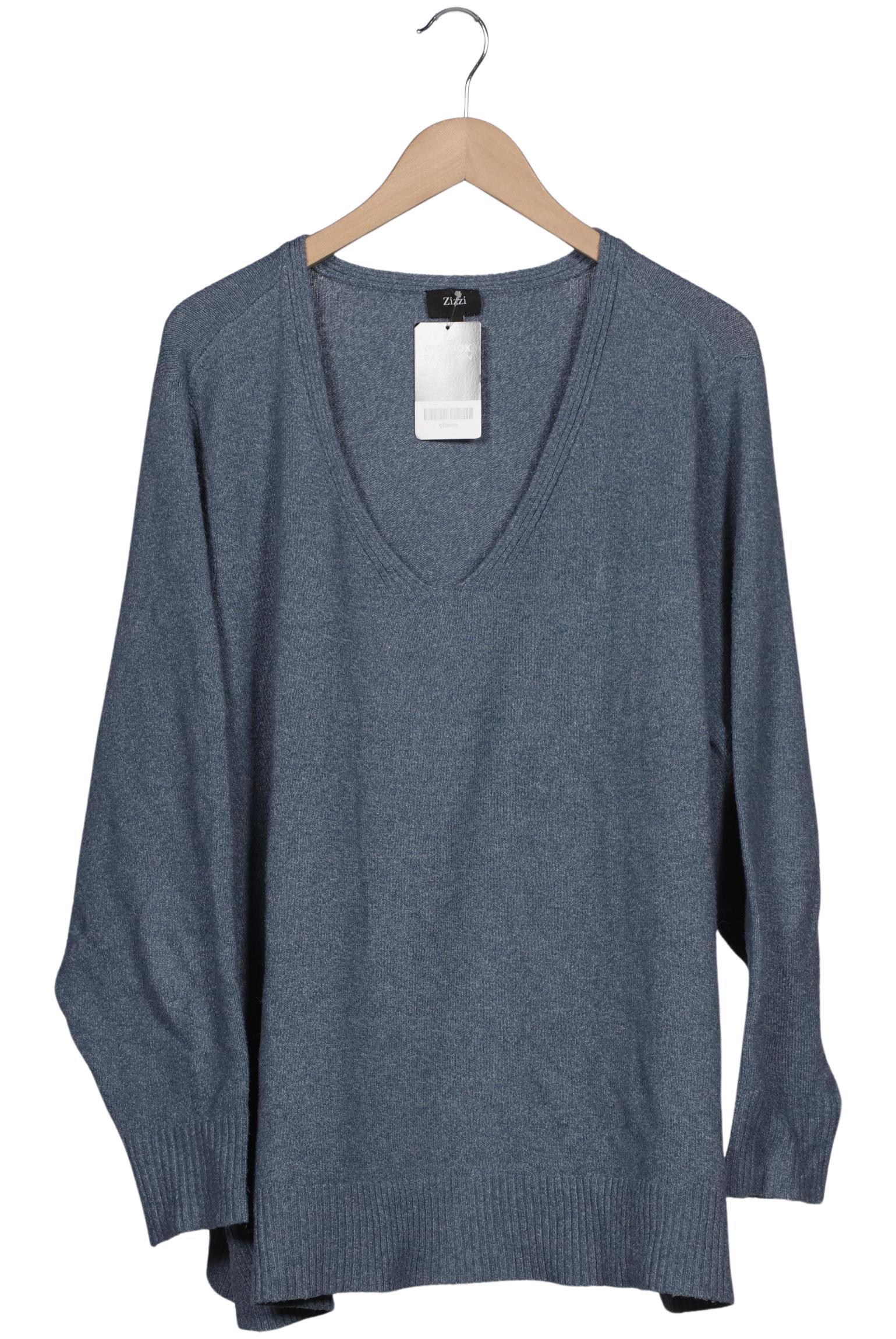 

Zizzi Damen Pullover, blau, Gr. 44