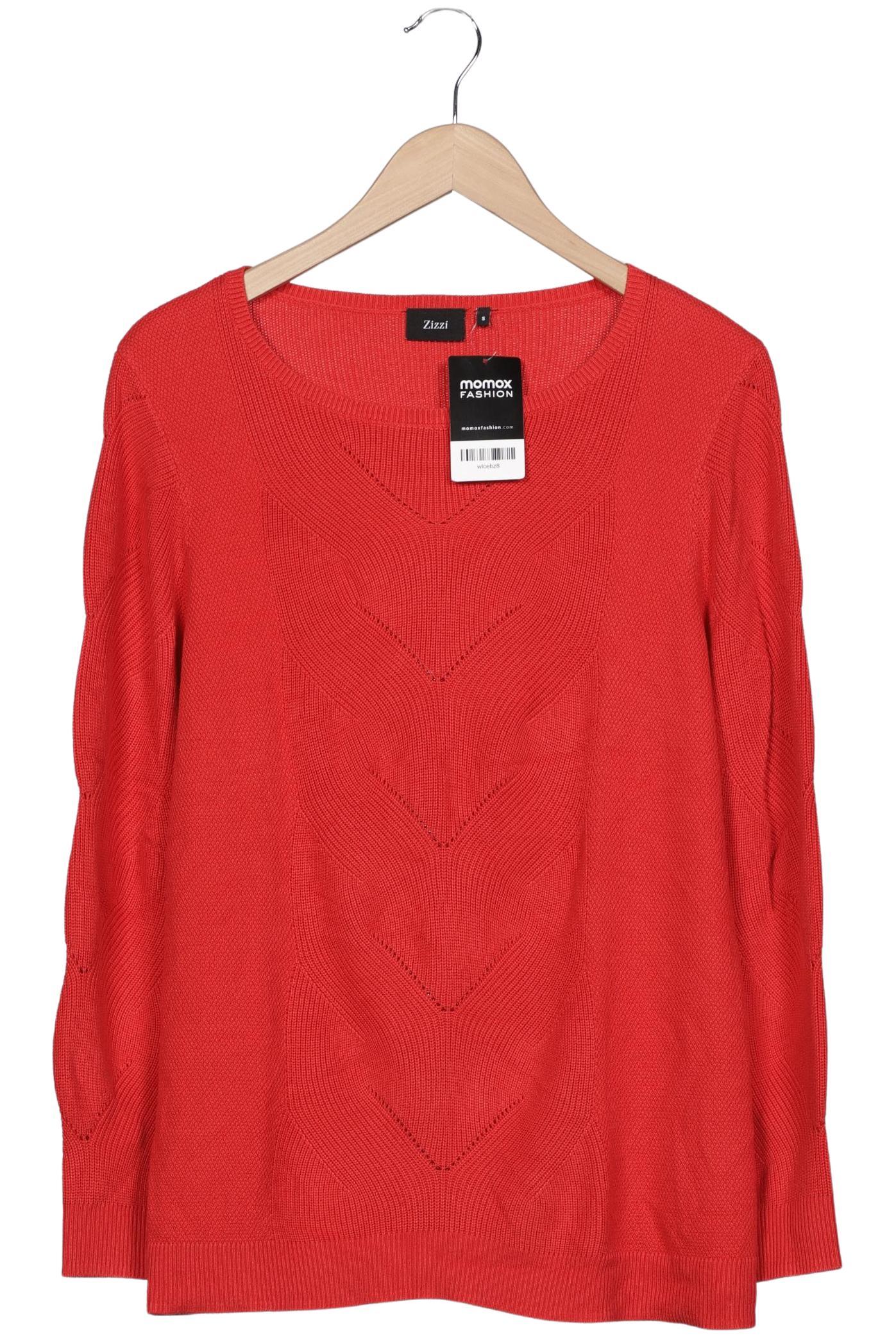 

Zizzi Damen Pullover, rot, Gr. 36