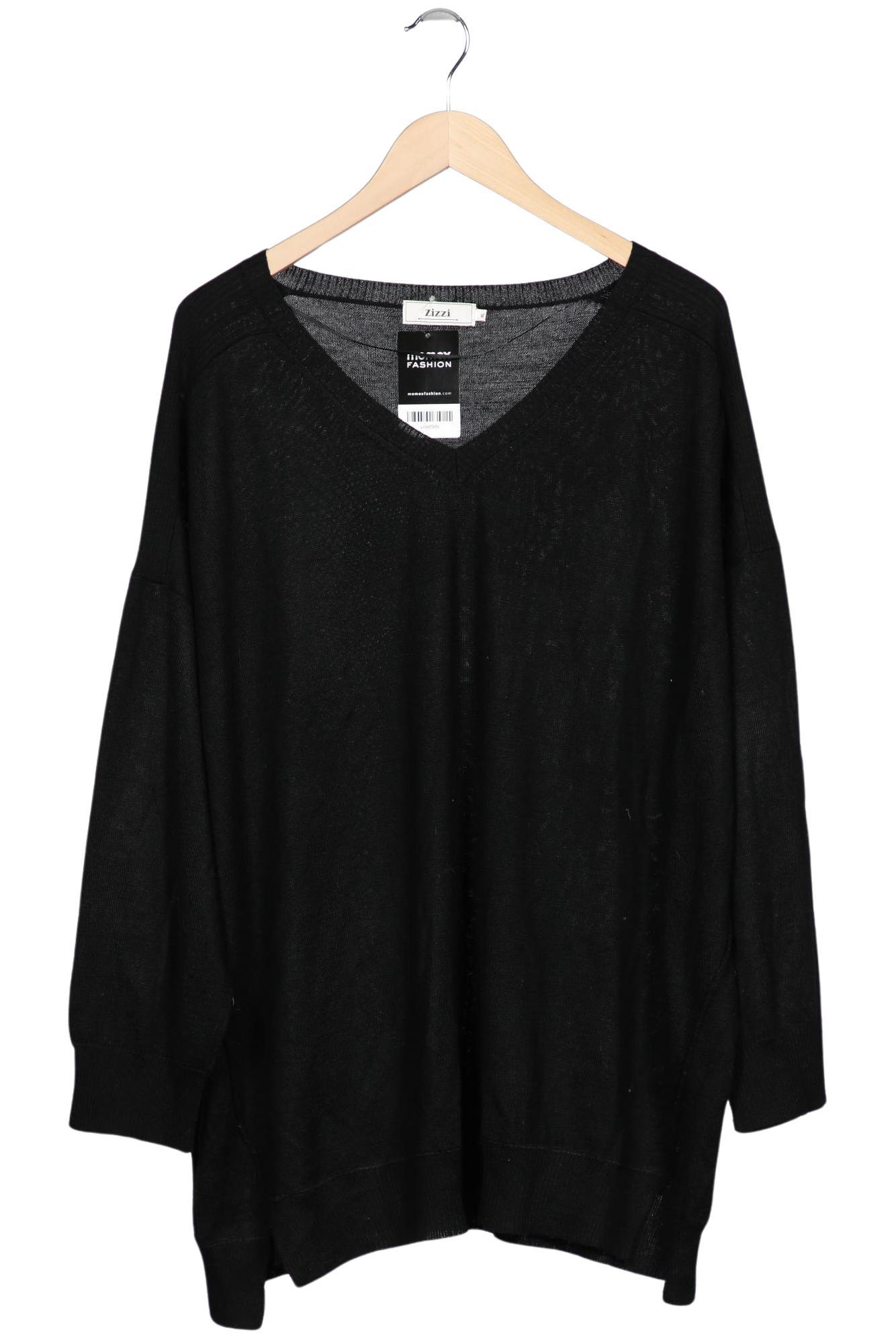 

Zizzi Damen Pullover, schwarz, Gr. 44