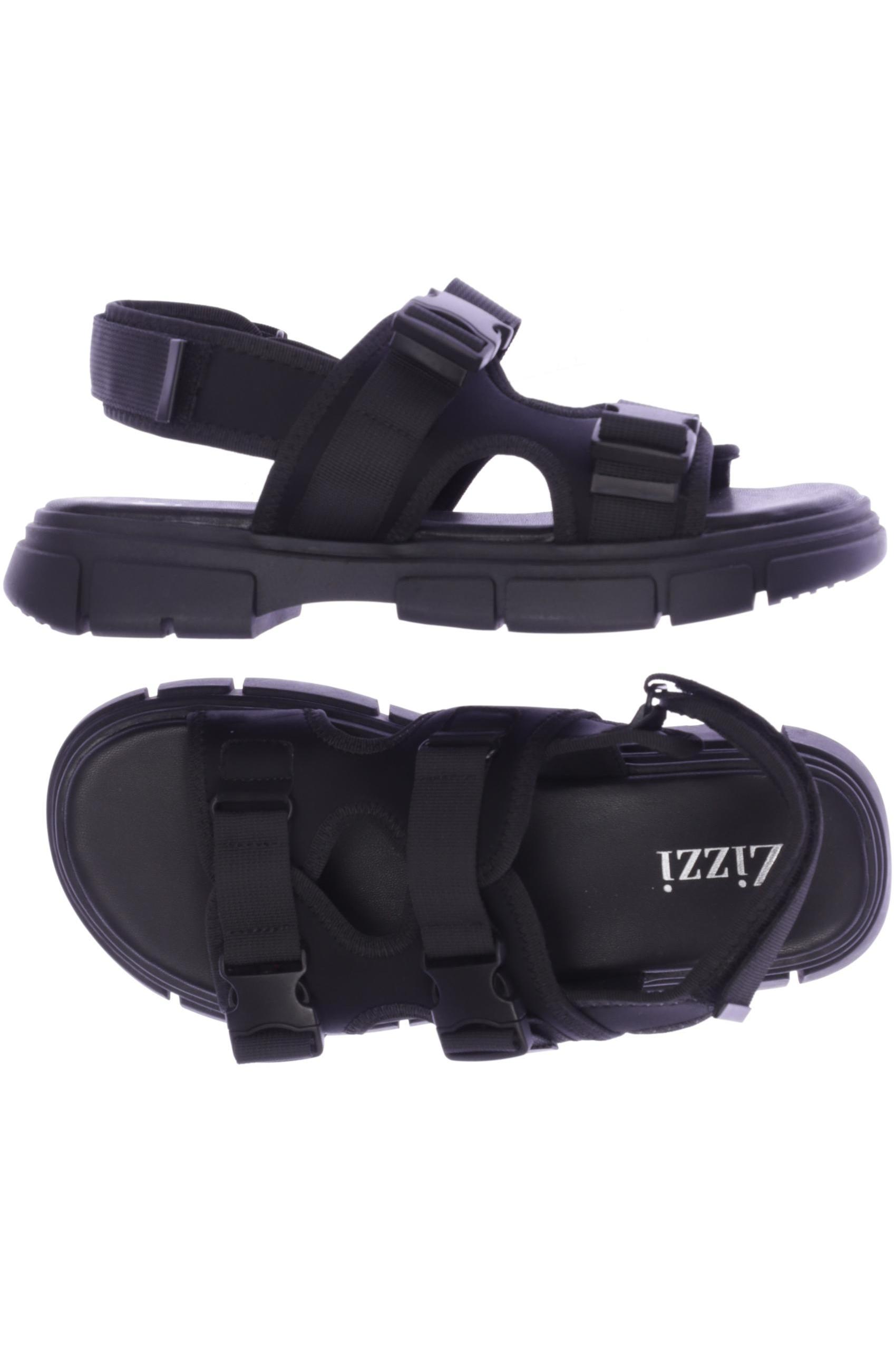 

Zizzi Damen Sandale, schwarz, Gr. 40