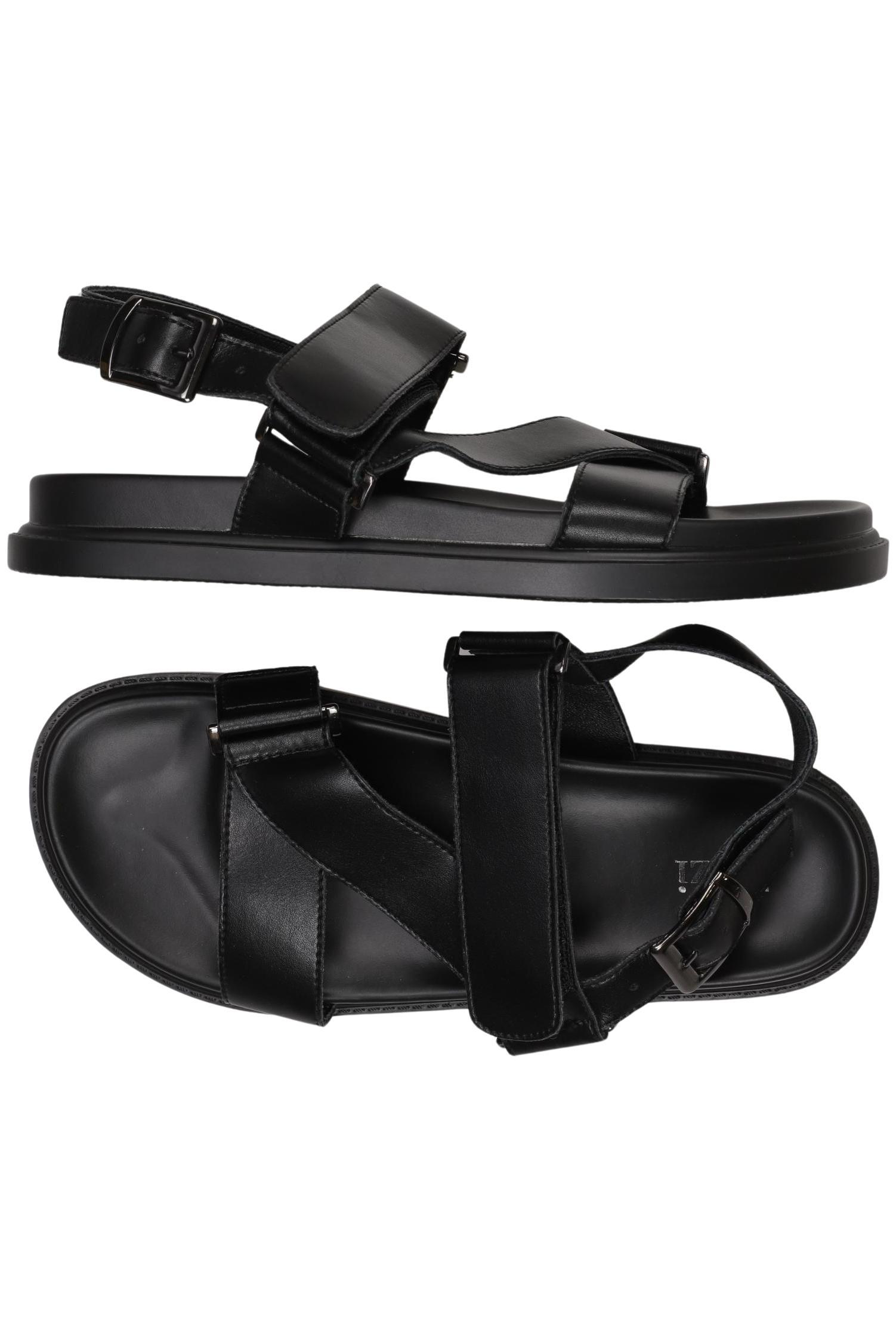 

Zizzi Damen Sandale, schwarz, Gr. 40