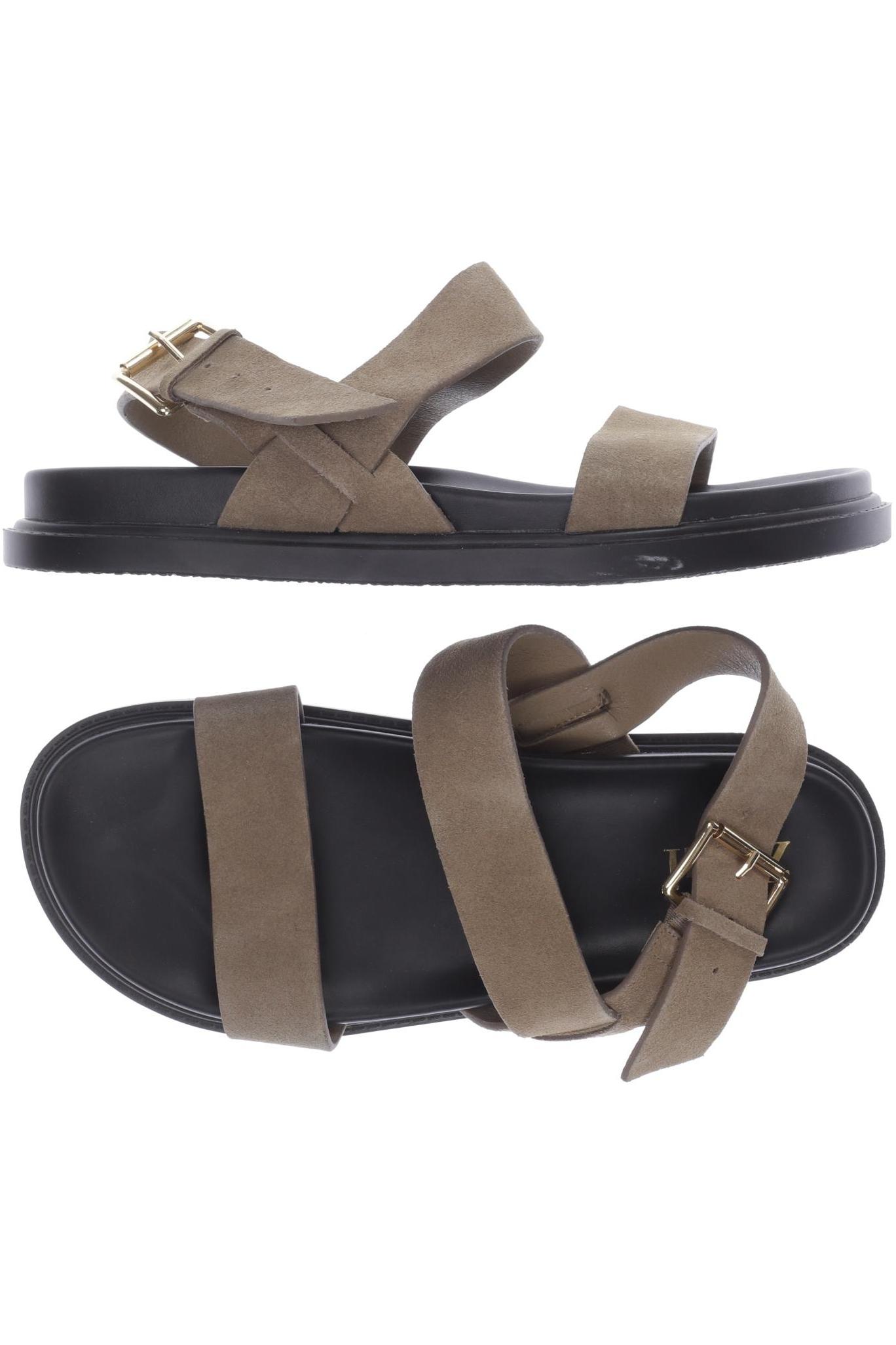 

Zizzi Damen Sandale, beige, Gr. 40