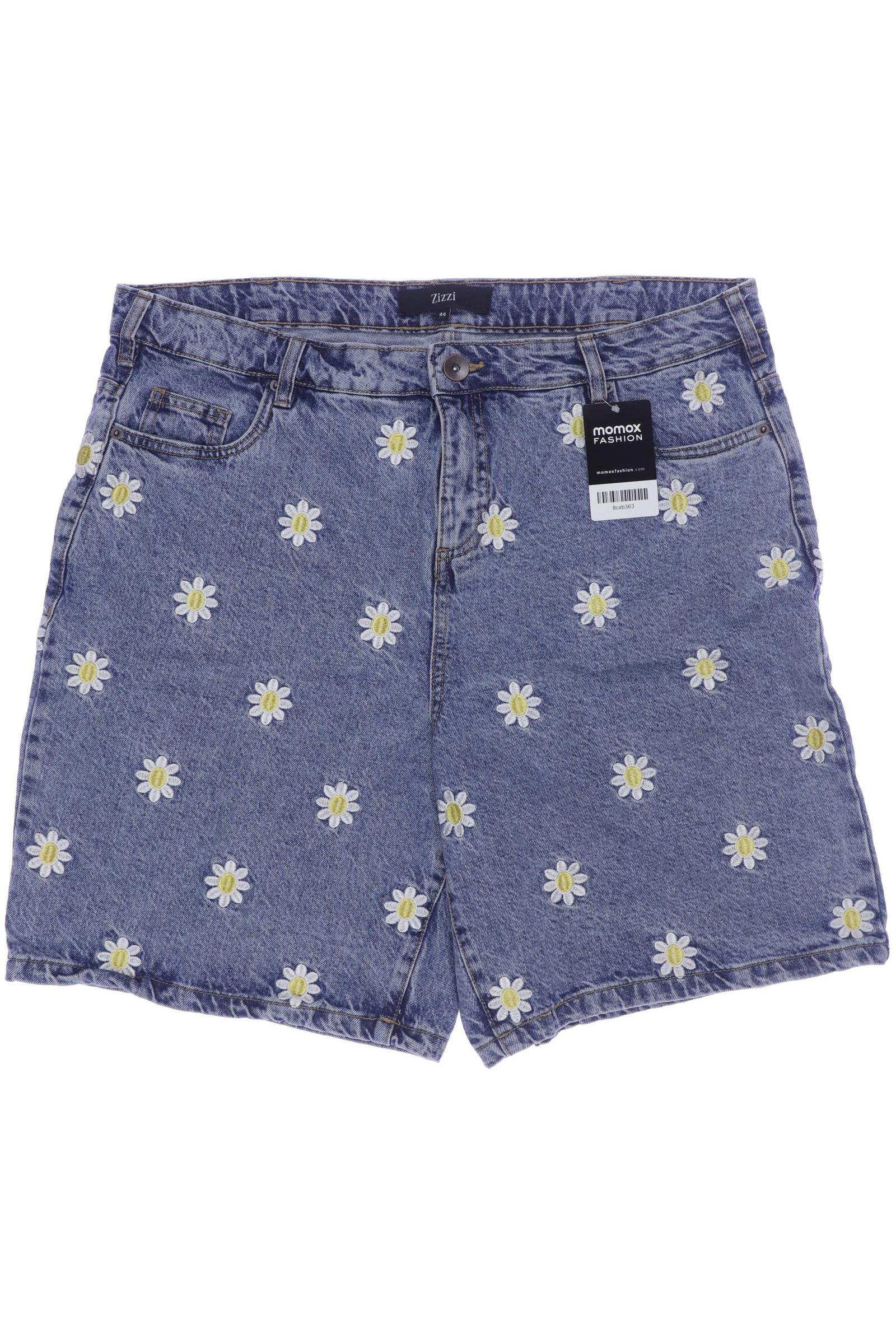 

Zizzi Damen Shorts, blau, Gr. 44