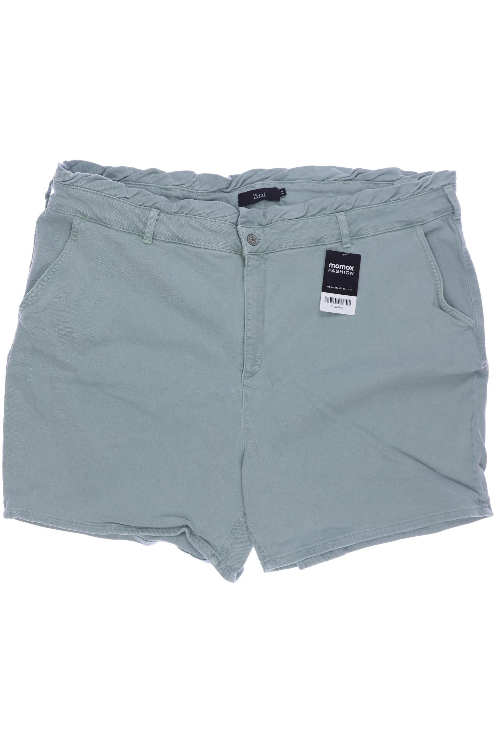 

Zizzi Damen Shorts, hellgrün, Gr. 54