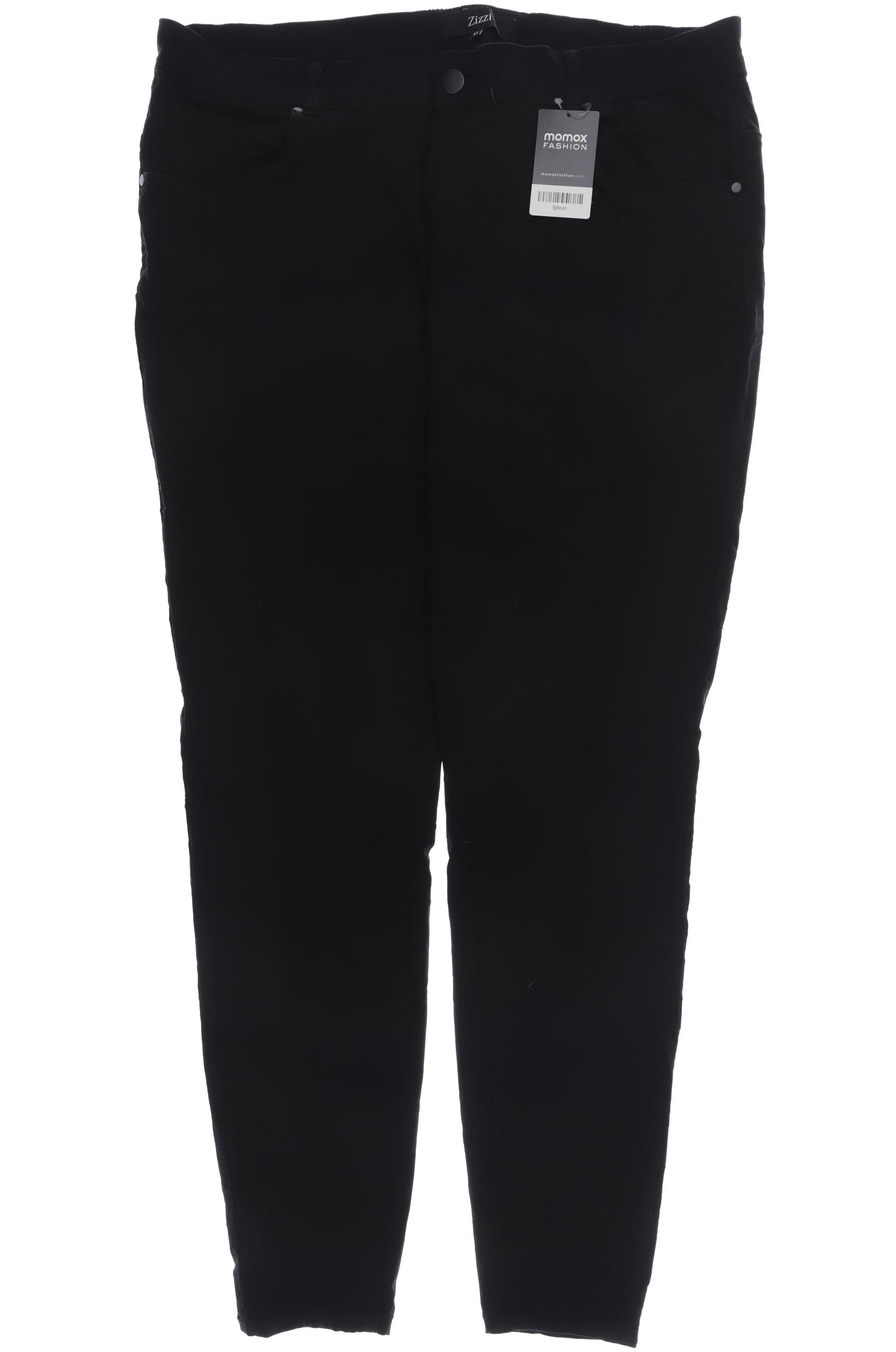 

Zizzi Damen Stoffhose, schwarz