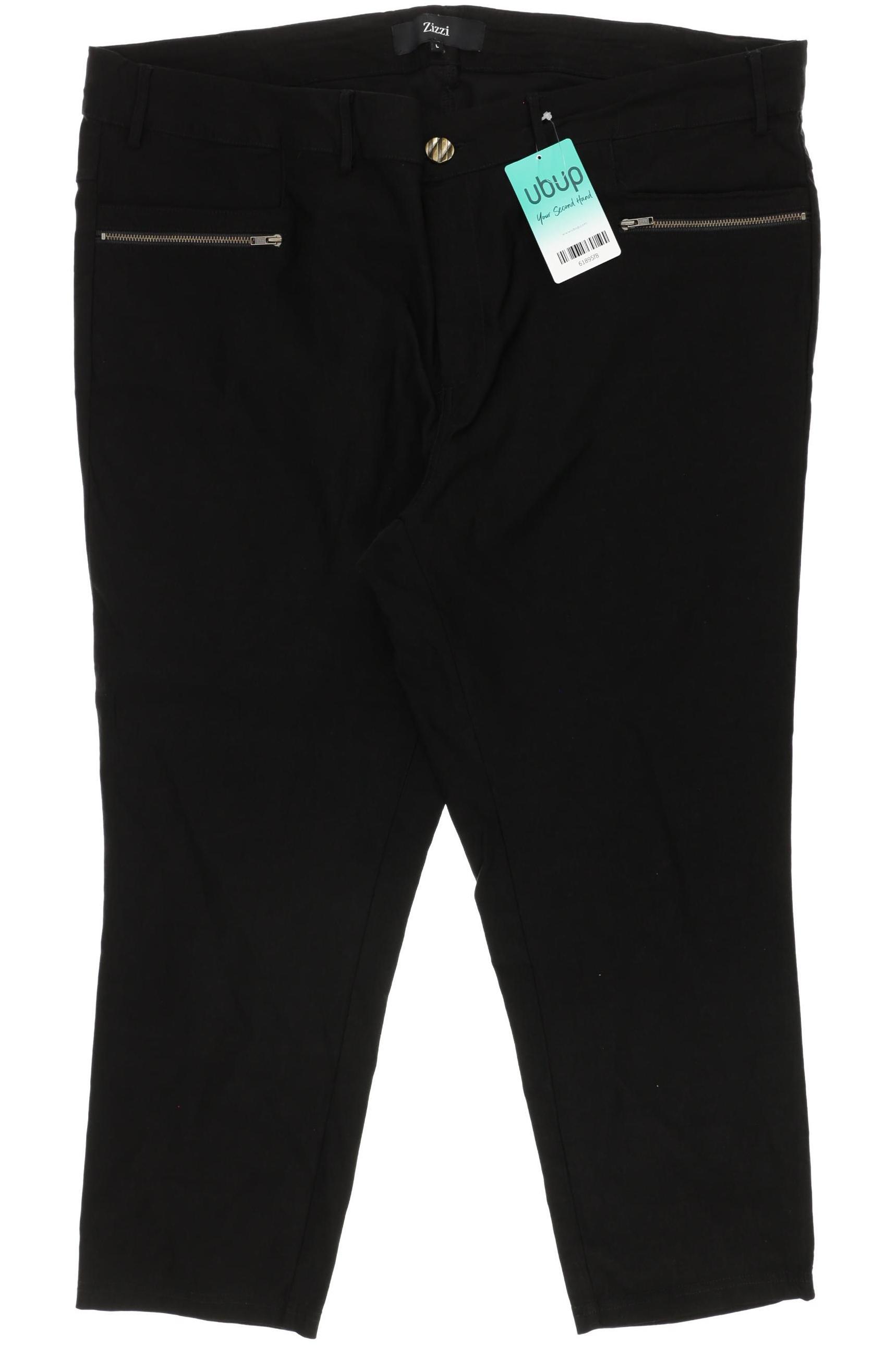 

Zizzi Damen Stoffhose, schwarz, Gr.