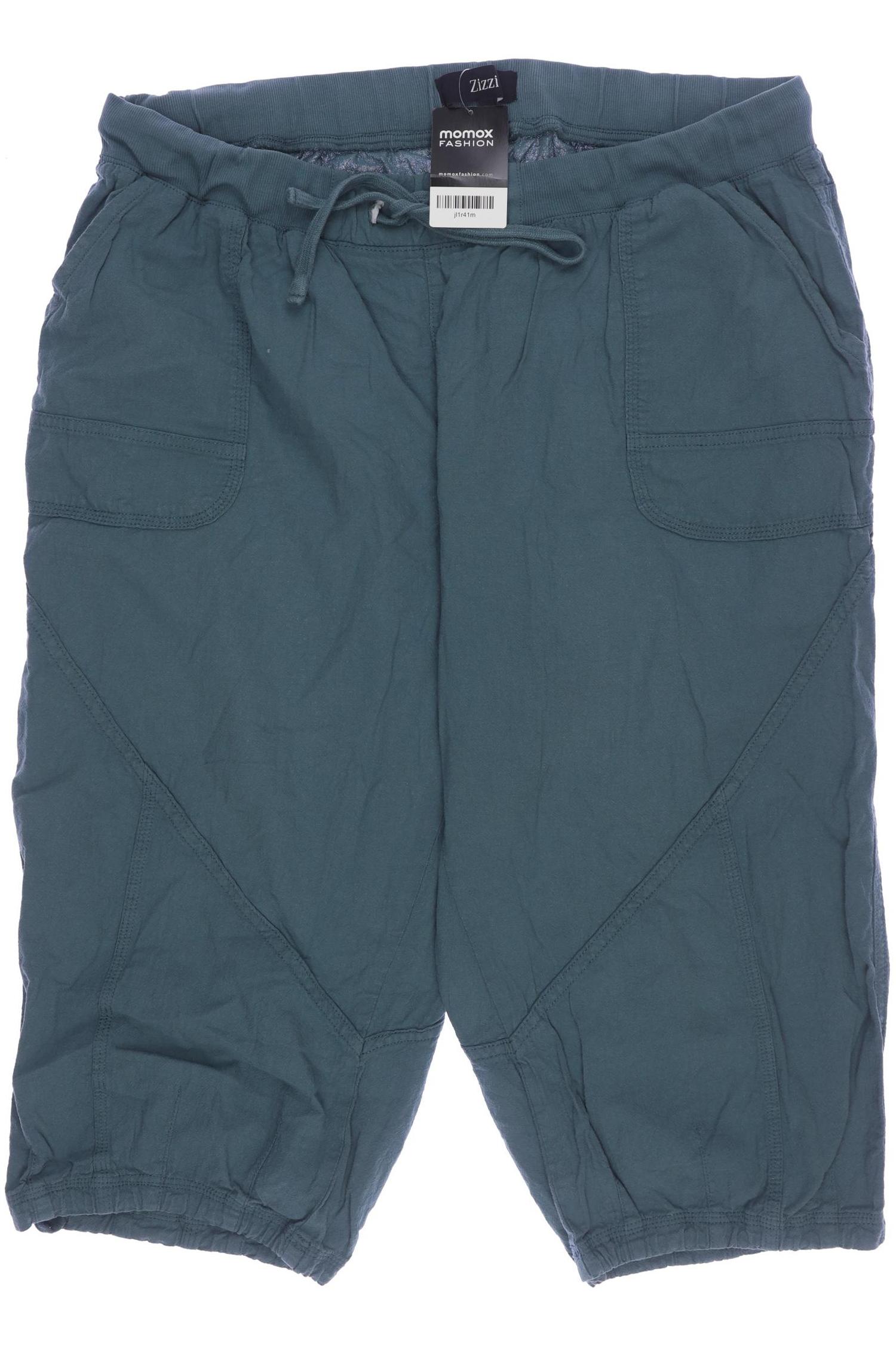 

Zizzi Damen Stoffhose, türkis, Gr. 0