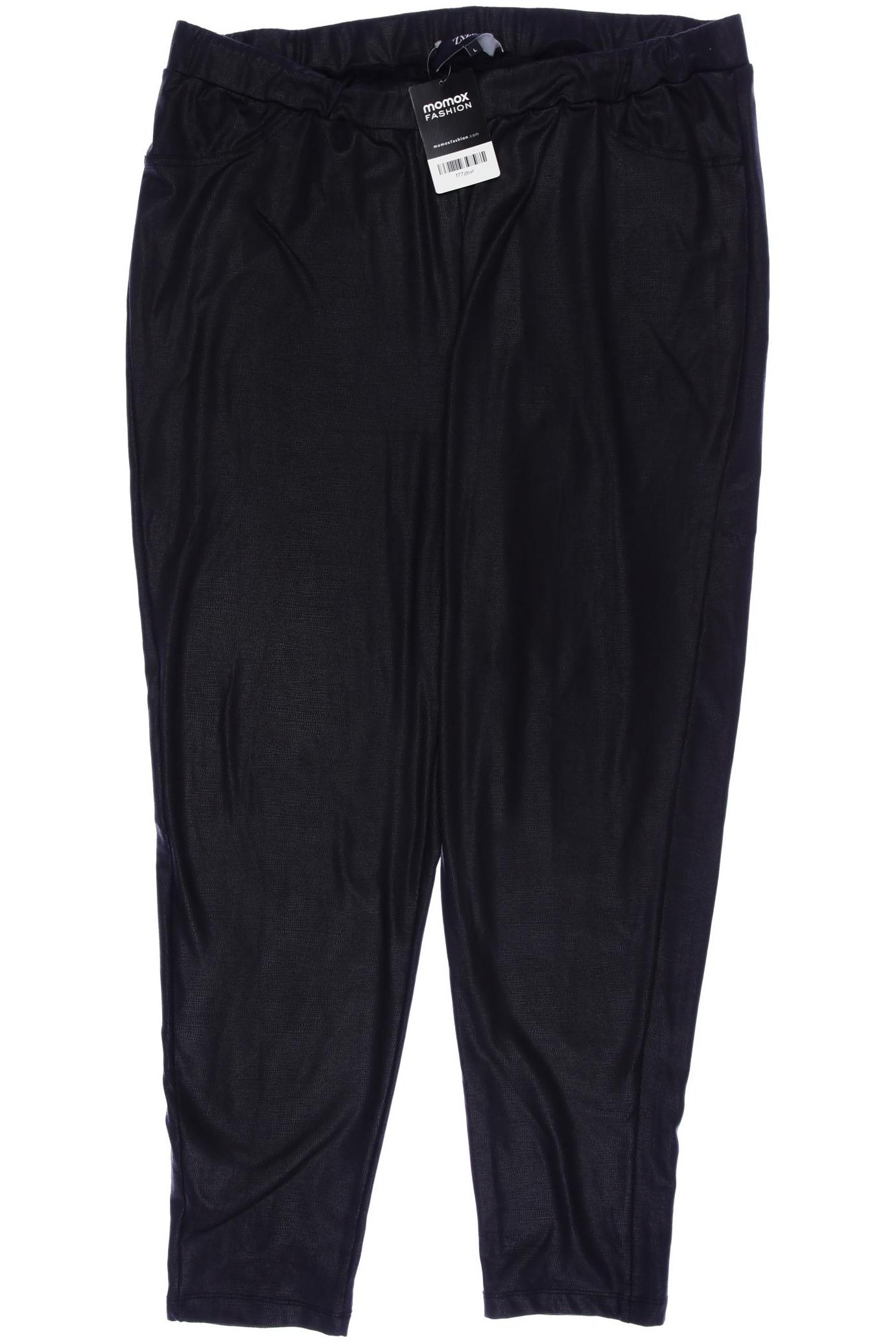 

Zizzi Damen Stoffhose, schwarz