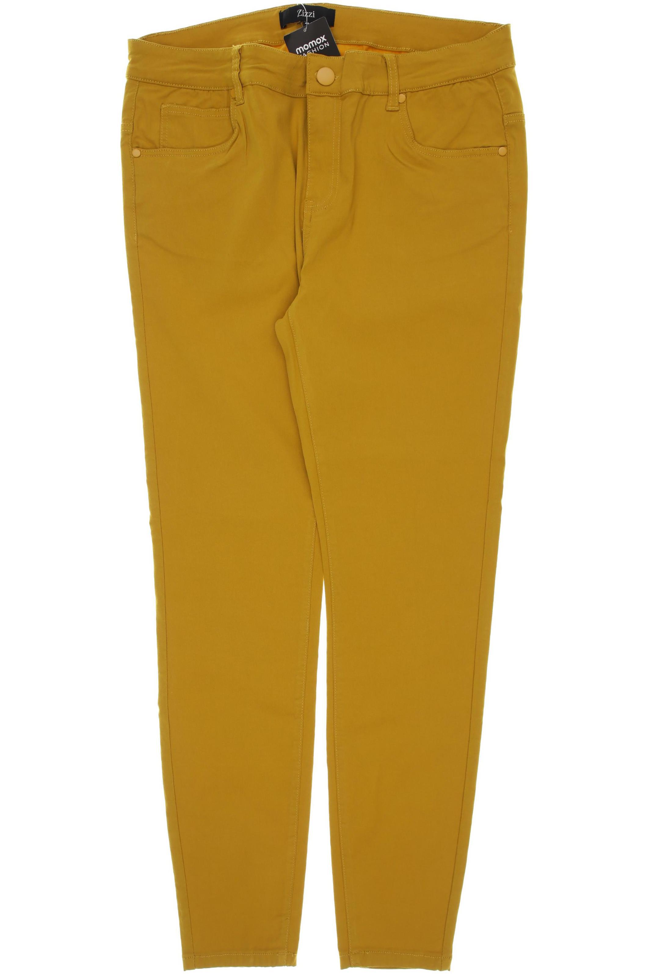 

Zizzi Damen Stoffhose, gelb, Gr. 48