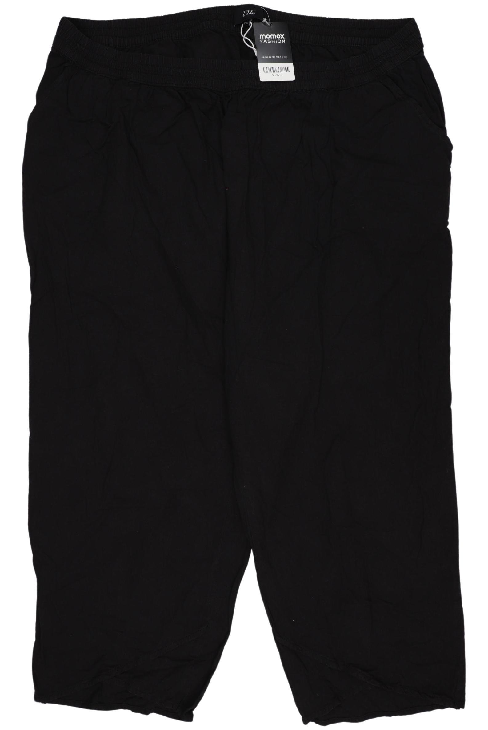 

Zizzi Damen Stoffhose, schwarz, Gr. 0