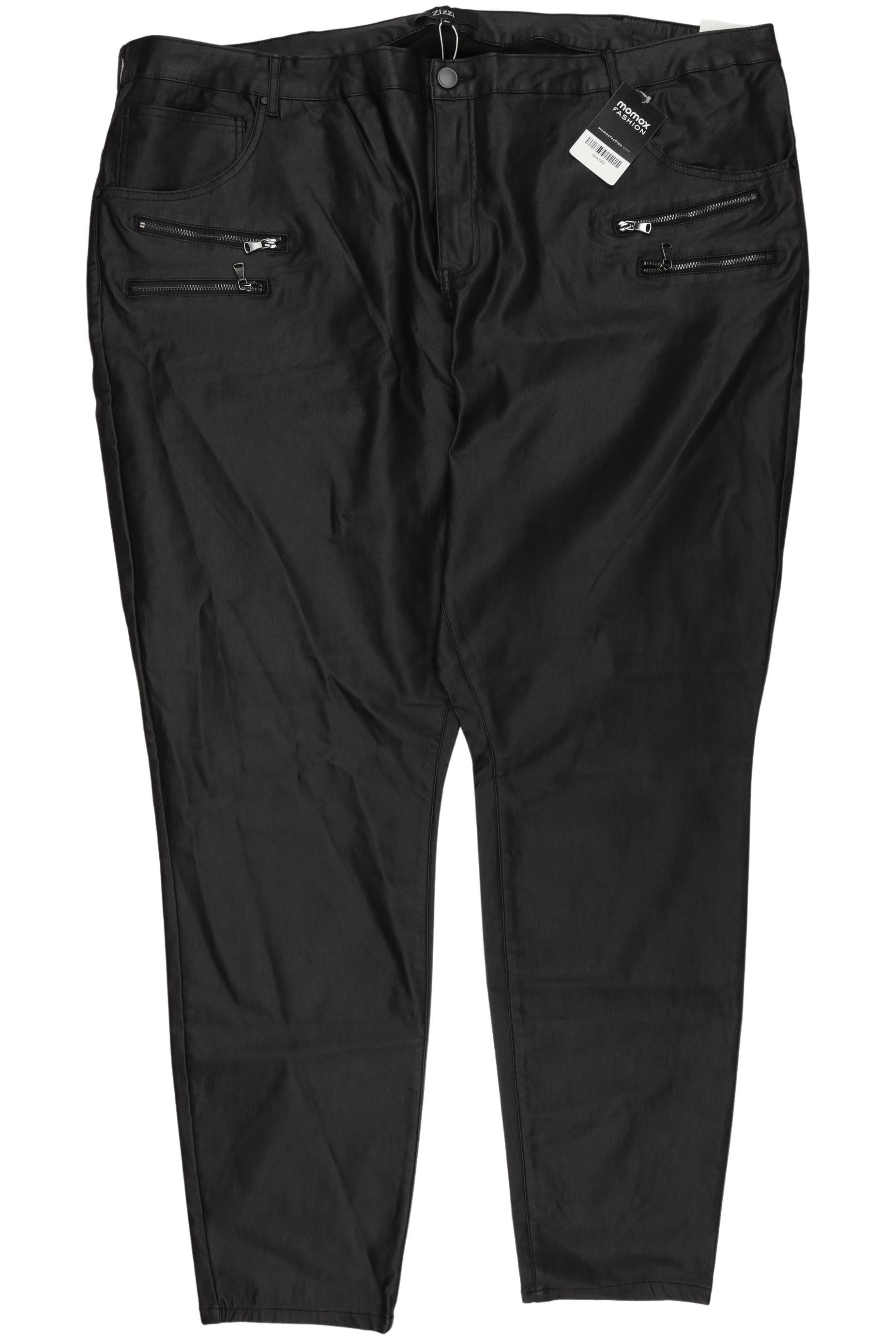 

Zizzi Damen Stoffhose, schwarz, Gr. 60