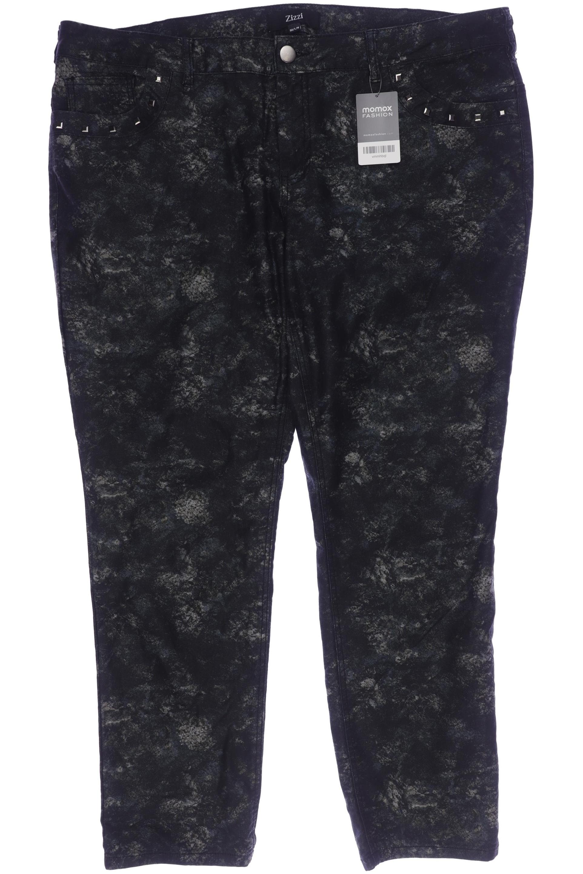 

Zizzi Damen Stoffhose, schwarz, Gr. 50