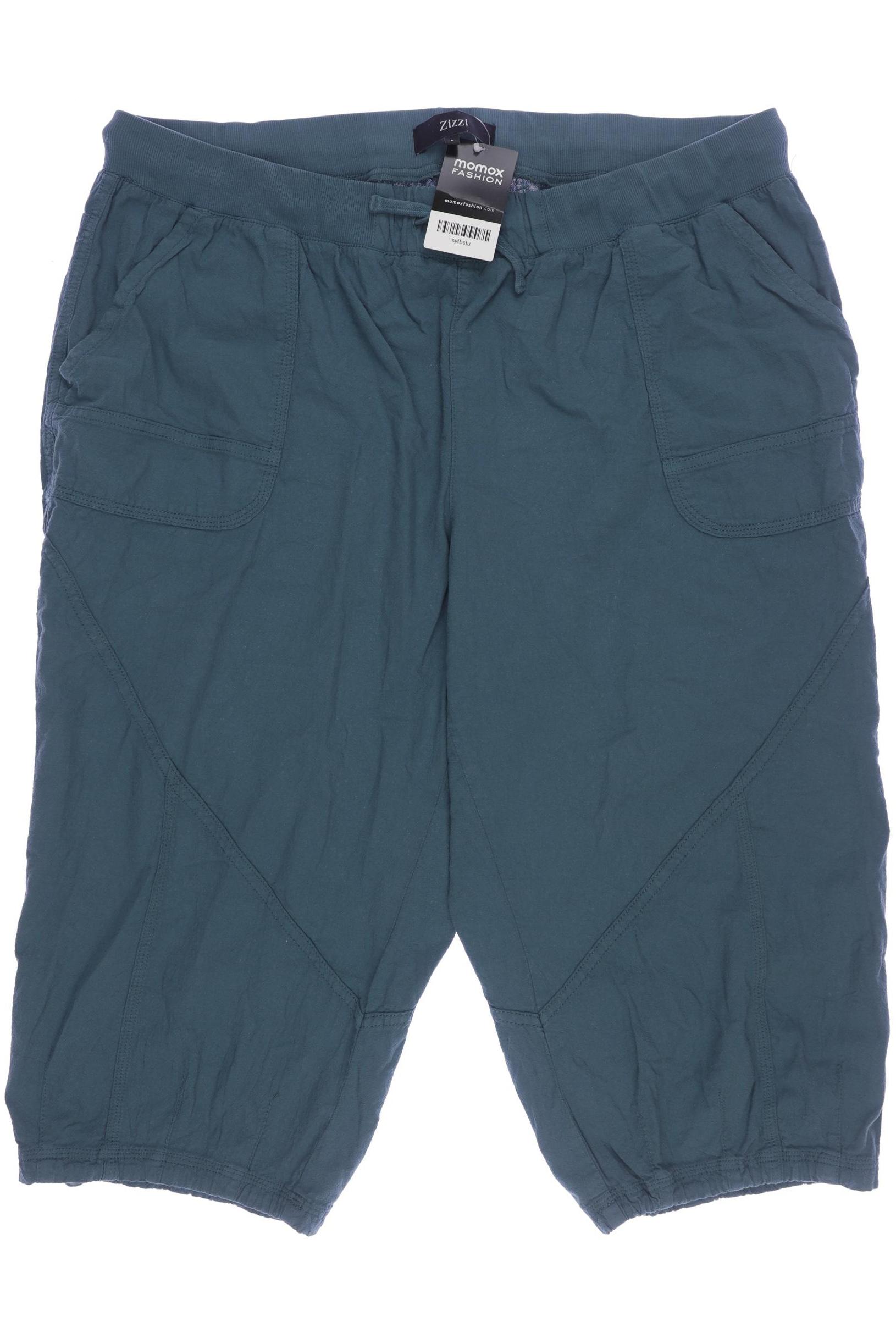 

Zizzi Damen Stoffhose, türkis, Gr. 0