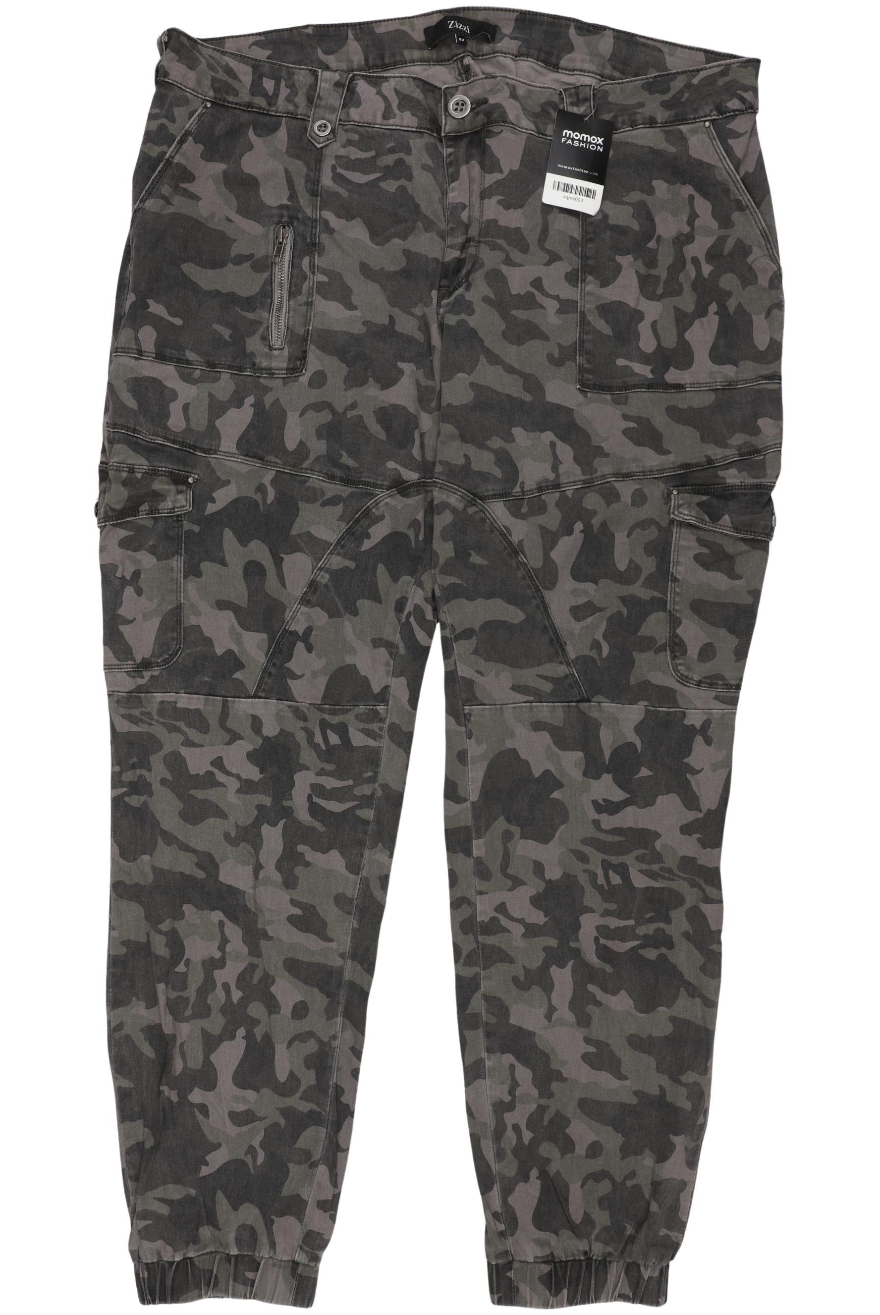 

Zizzi Damen Stoffhose, grau, Gr. 52